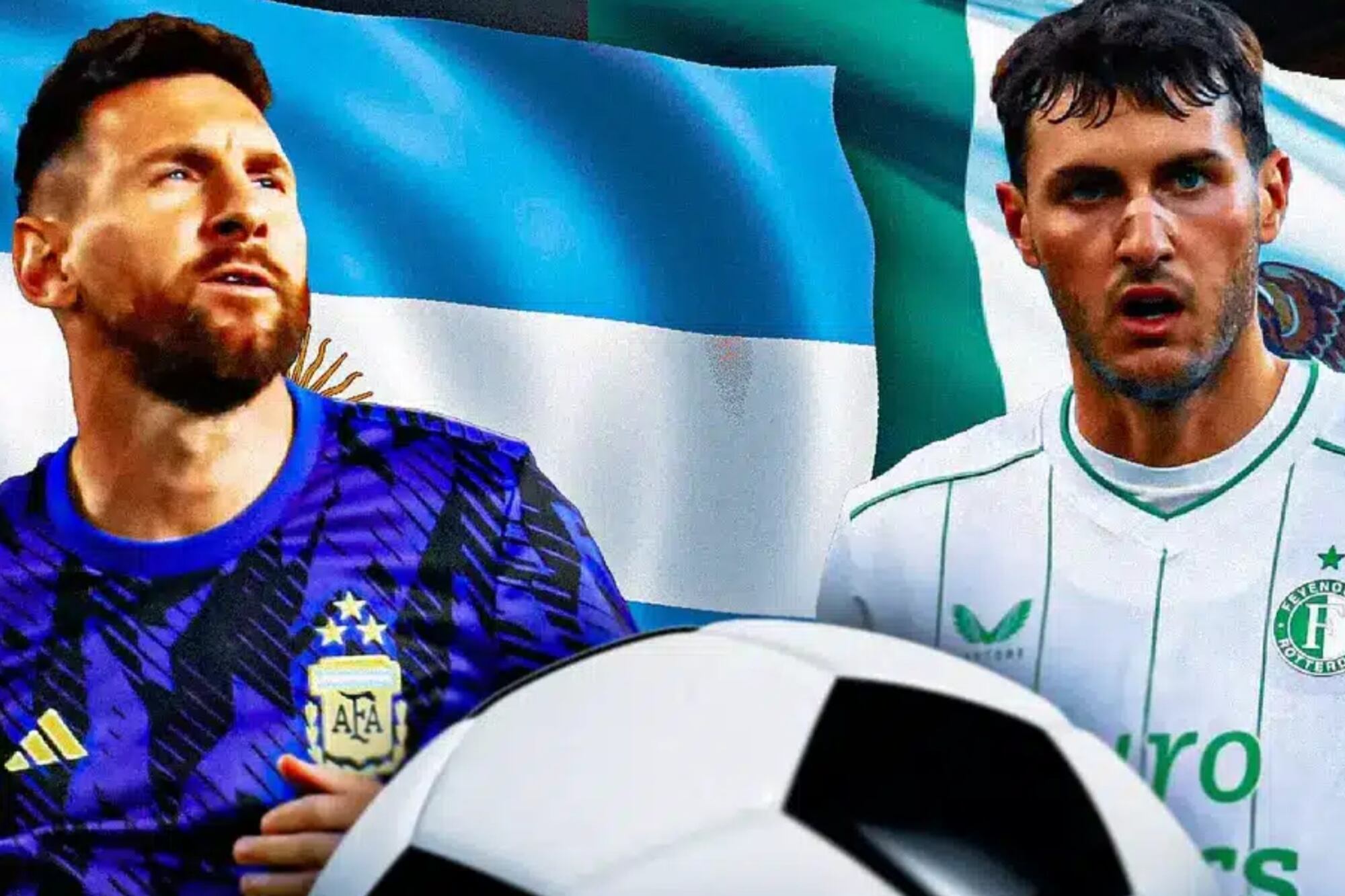 Rechazó a jugar con Messi y lo que dice la prensa Argentina tras la falta de gol de Santiago Giménez