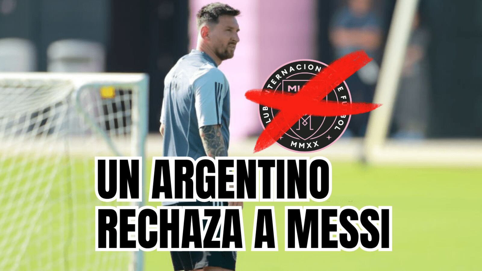 Messi recibe la peor noticia, el 1er argentino que rechaza al Inter Miami, sorprende