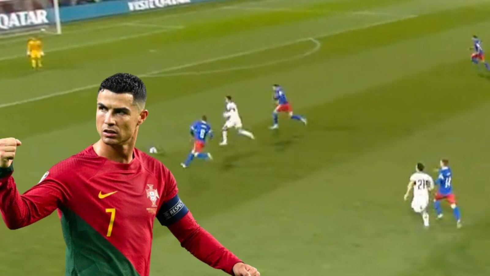 (VIDEO) El gran gol de Cristiano Ronaldo en el Liechtenstein vs Portugal