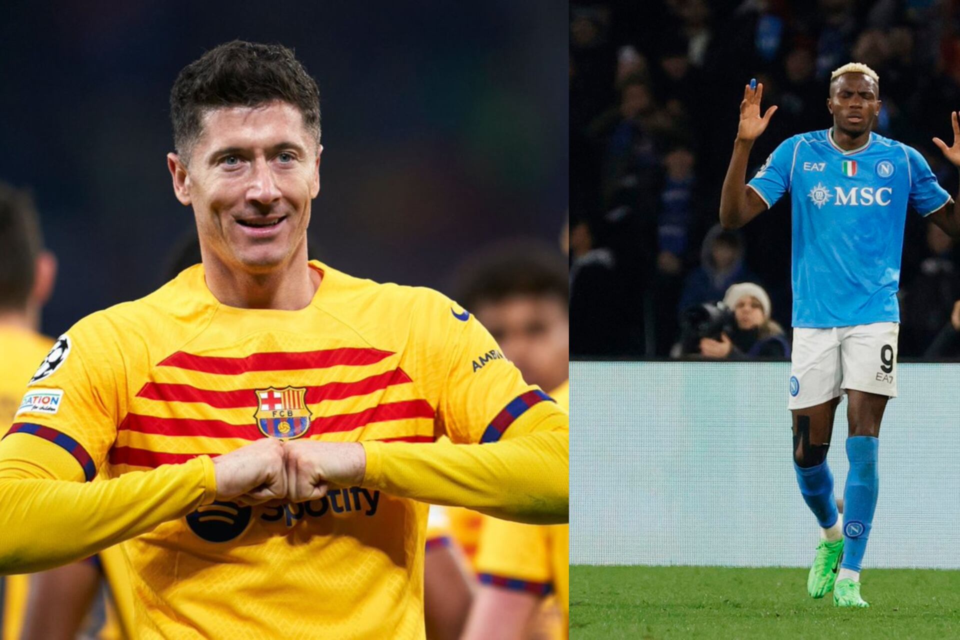 All to play for! Napoli scores late to tie 1-1 against FC Barcelona in the UCL
