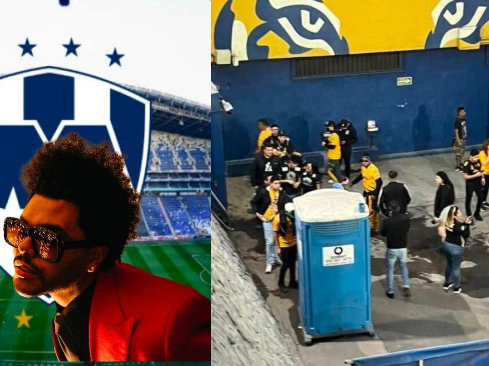 Mientras The Weeknd llega a Rayados, lo mal que lo pasa Tigres con su estadio