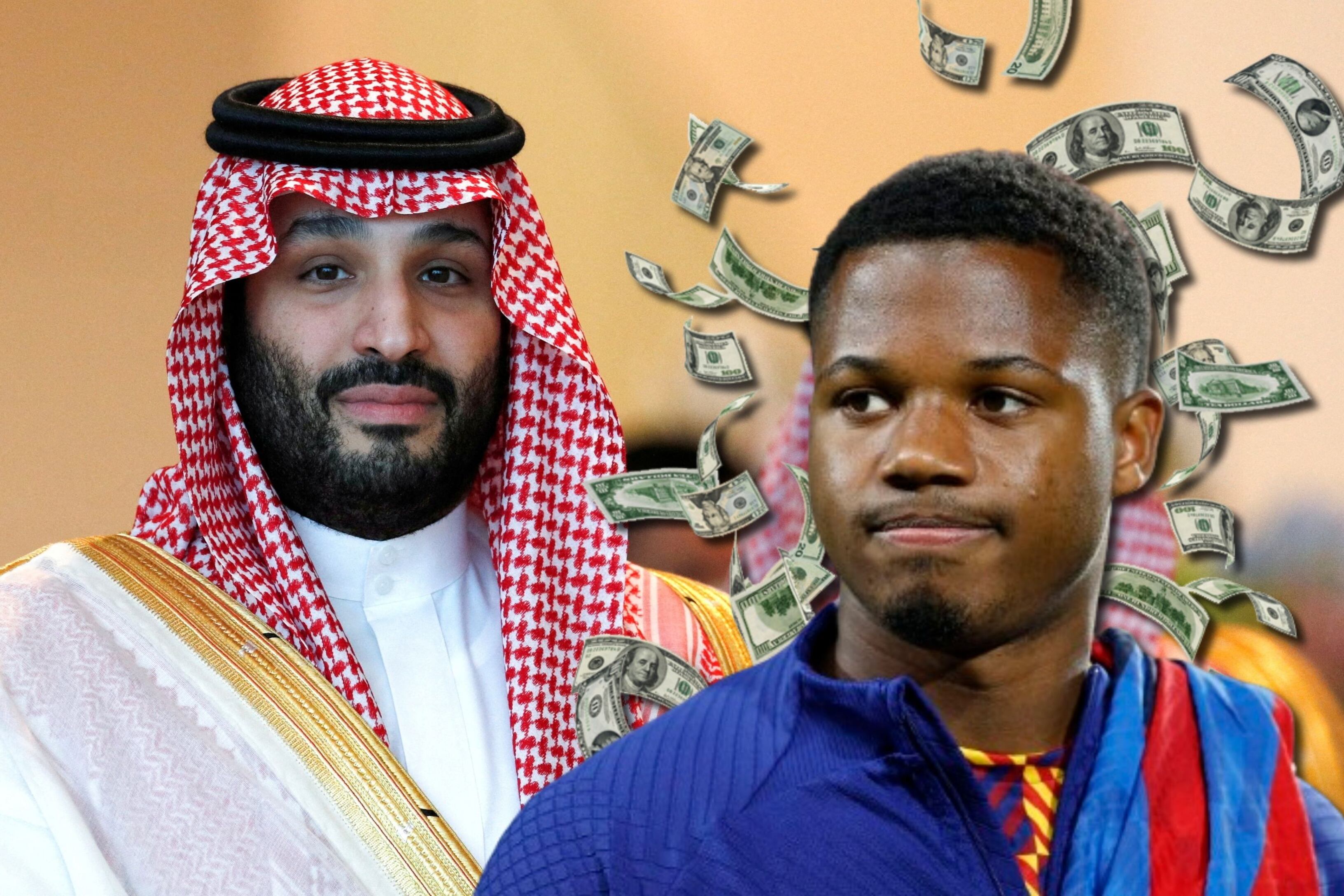 While Barcelona gifted him away, the millions Saudi Arabia would pay for Ansu Fati