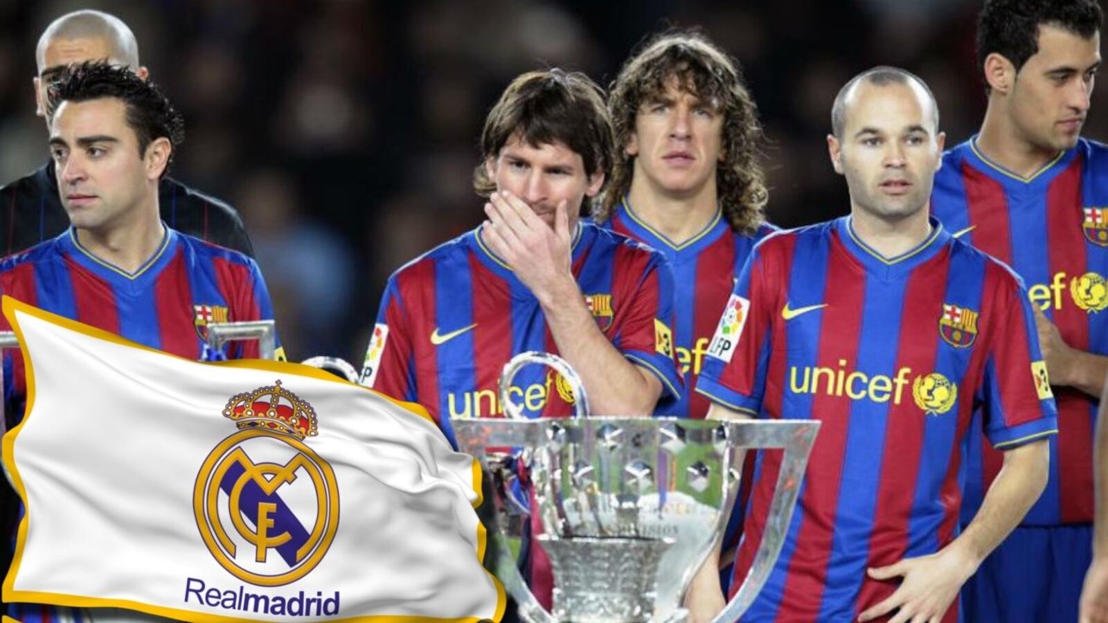 Ni Messi ni Xavi, ganó el sextete con el Barça pero admitió que le iba al Madrid