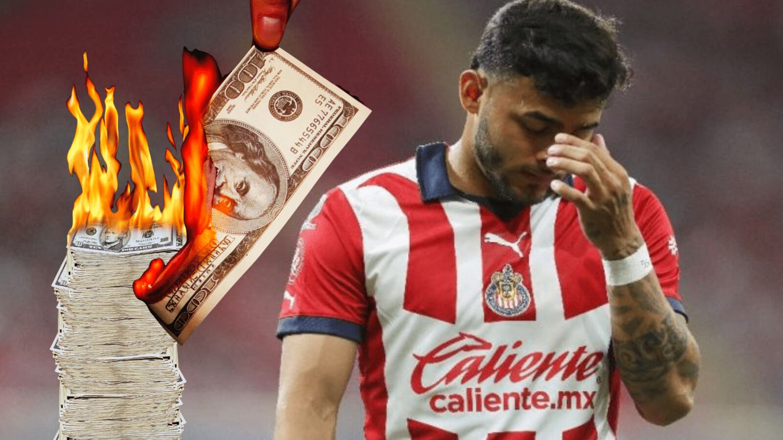 Los millones que perdió Chivas con Alexis Vega, sus fiestas y su poco fútbol