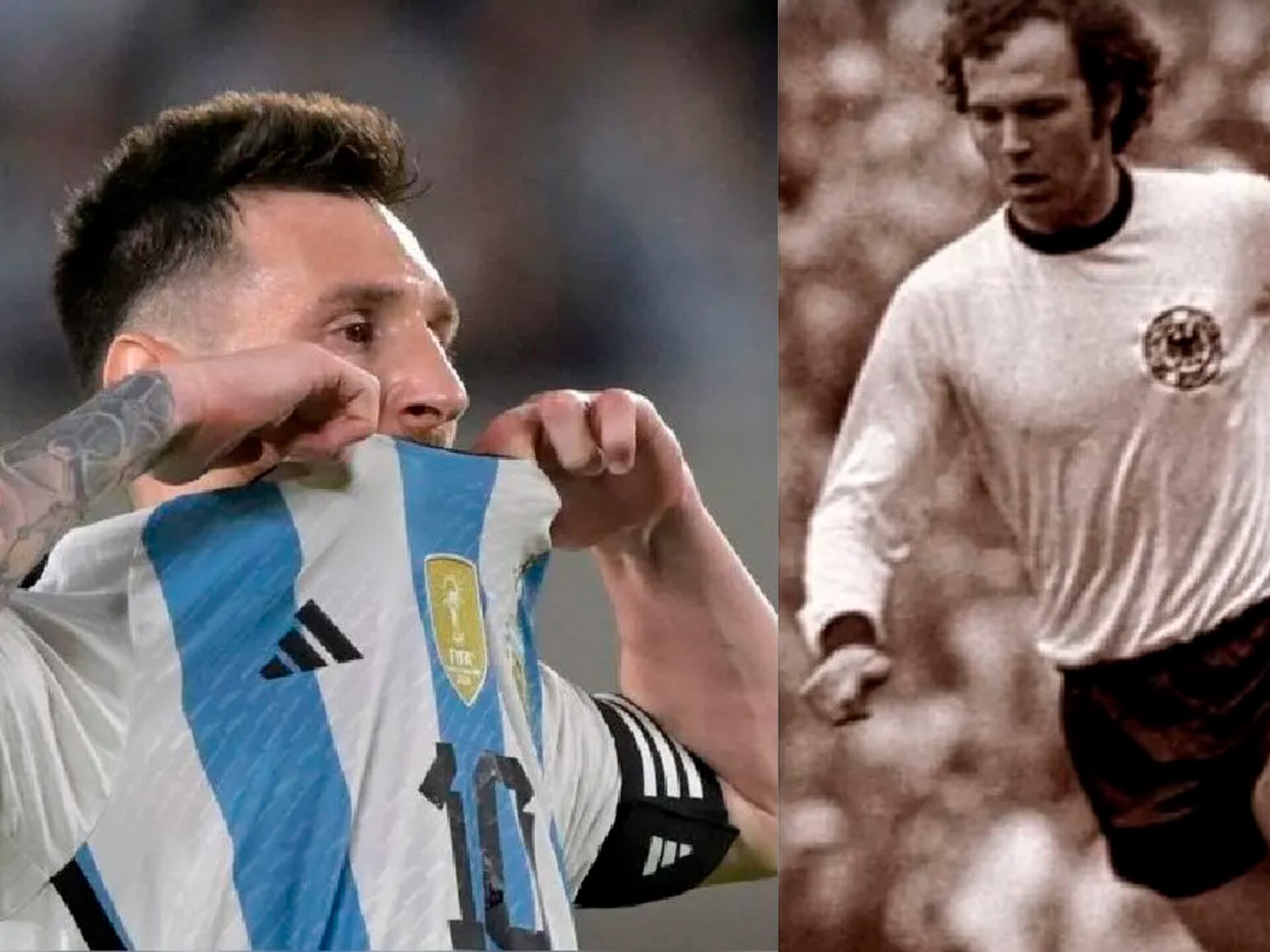 Mutual respect, Lionel Messi says goodbye to world football legend Franz Beckenbauer on social networks