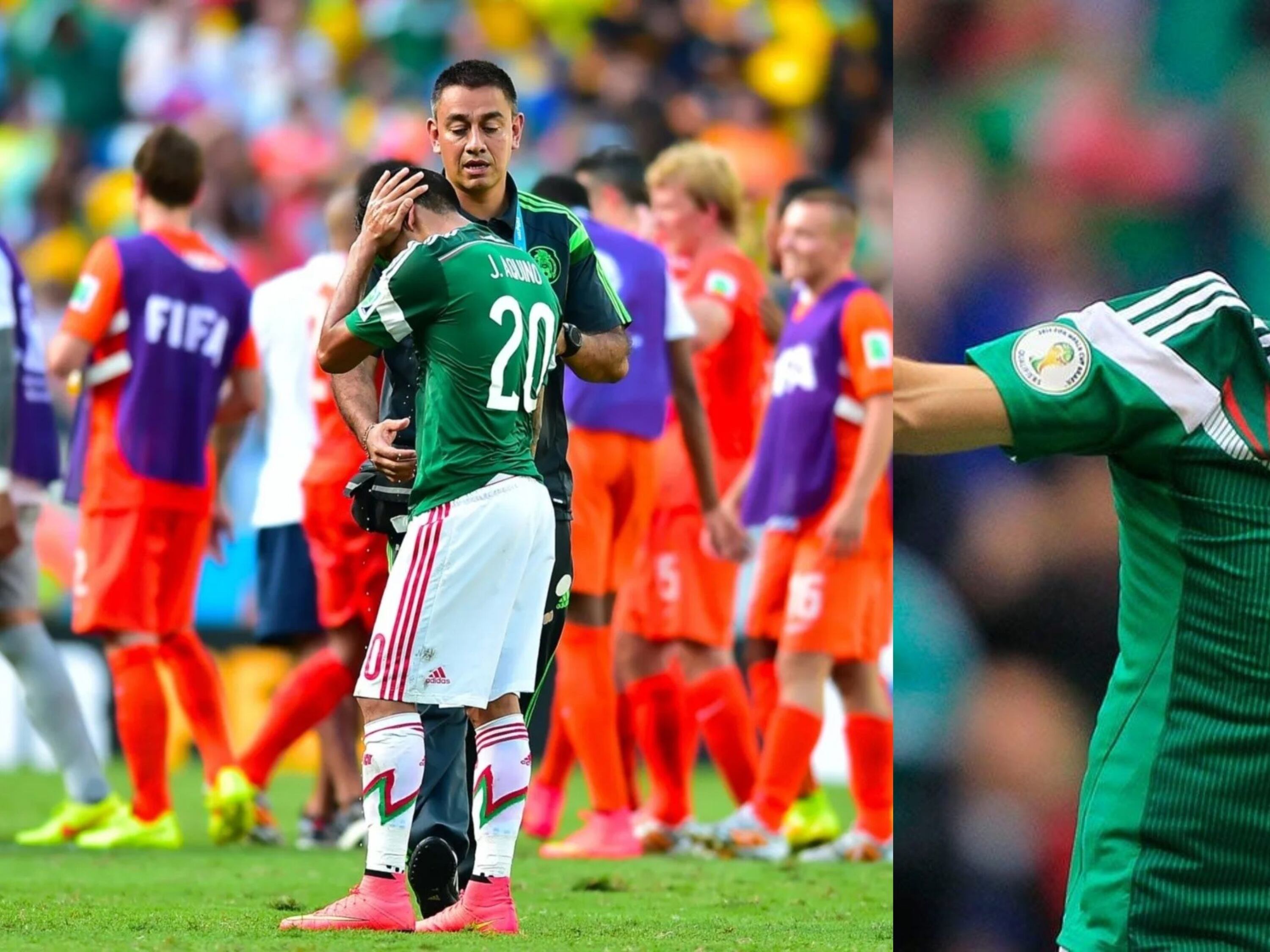 Oribe Peralta told who was responsible for losing to the Netherlands in the 2014 World Cup