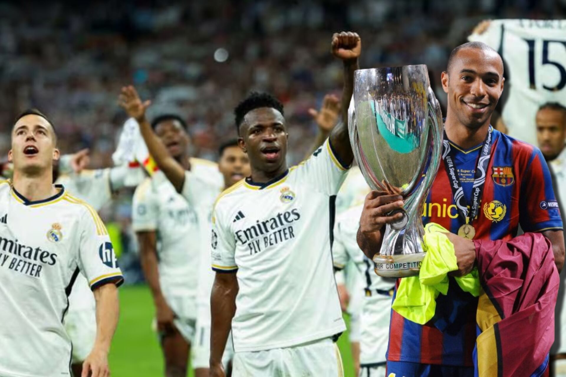 Ganó Champions con el Barça pero Thierry Henry se rindió a los pies del Madrid