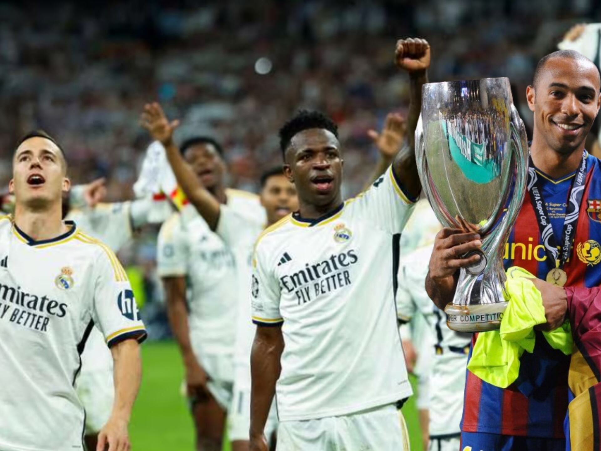 Ganó Champions con el Barça pero Thierry Henry se rindió a los pies del Madrid