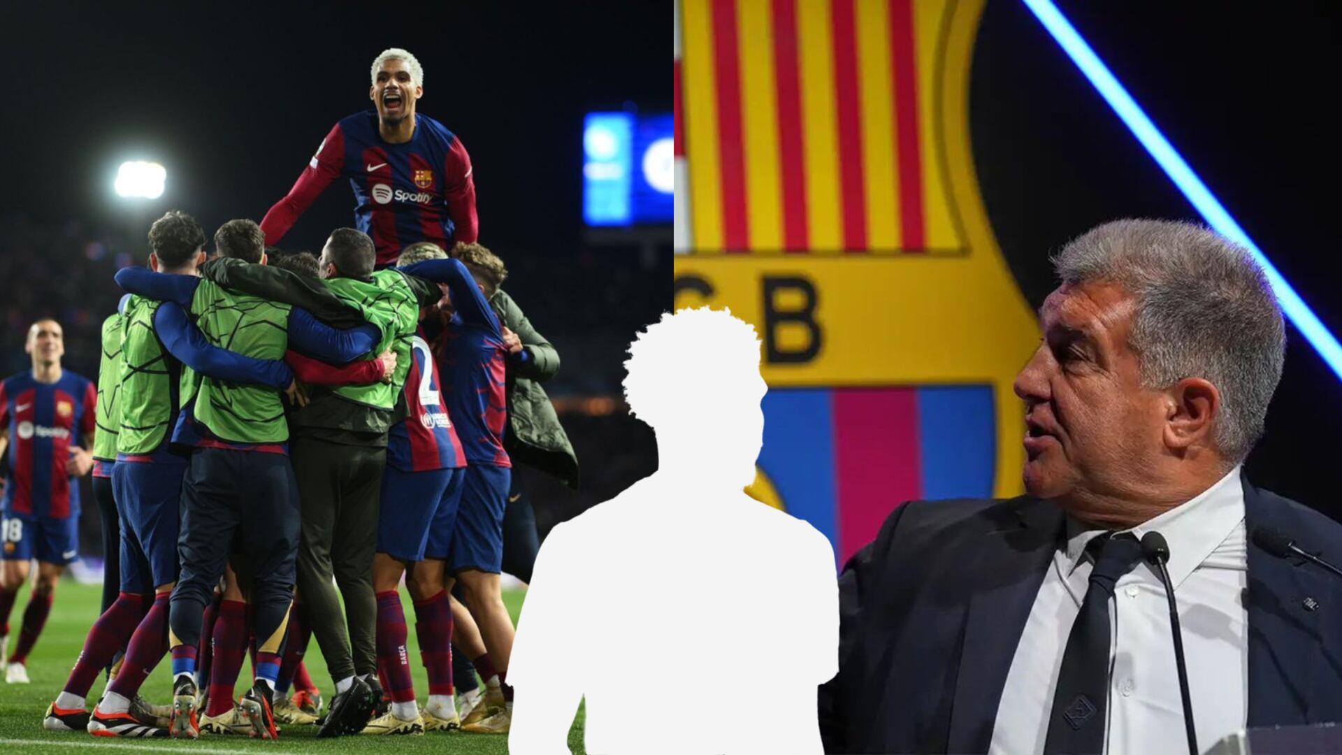 He's staying? The FC Barcelona star who Joan Laporta convinced to stay longer
