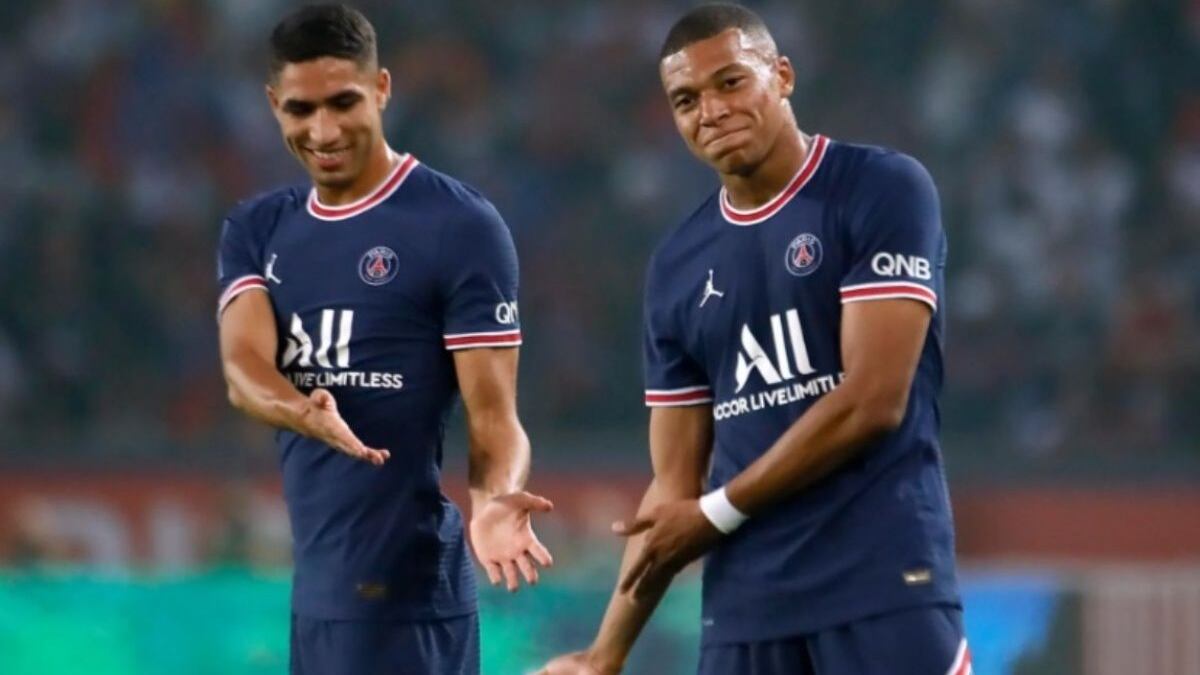 Achraf Hakimi's action that exposes internal problems between Mbappé and Neymar