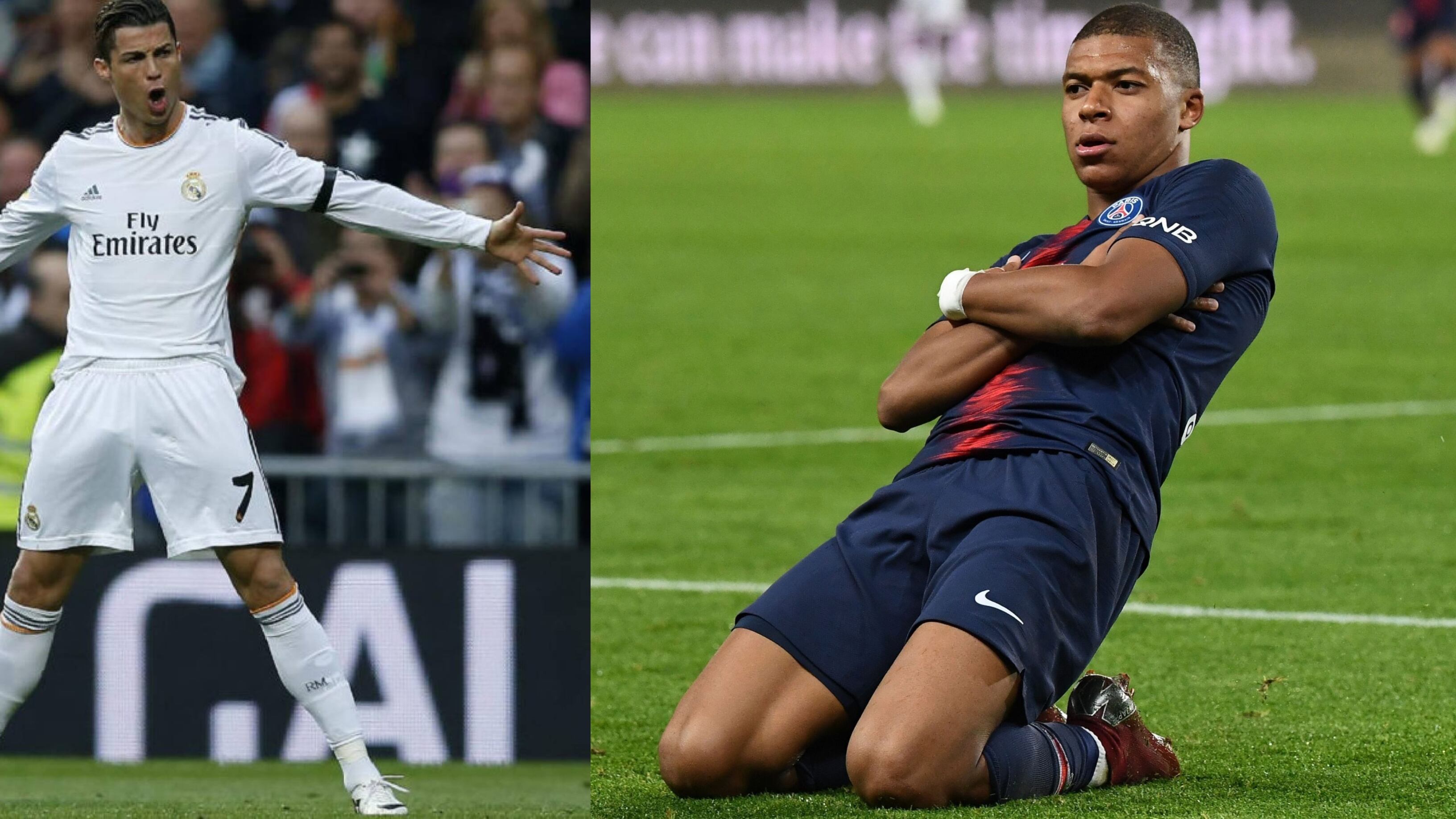 Everyone imitates Ronaldo's celebration, Mbappé wants to make a fortune with it