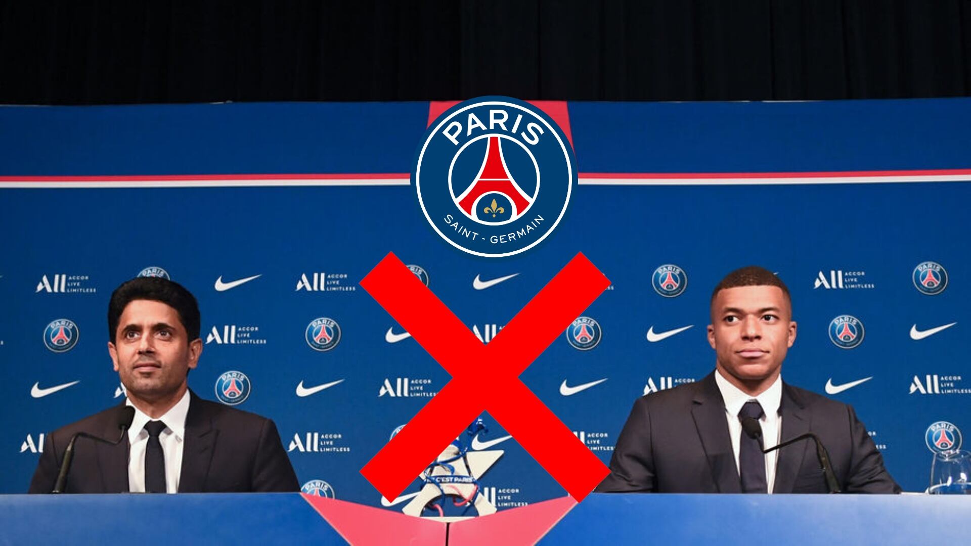 Not everything was smiles, Mbappé and Nasser Al Khelaifi would have fought before Mbappé's last PSG game for this reason