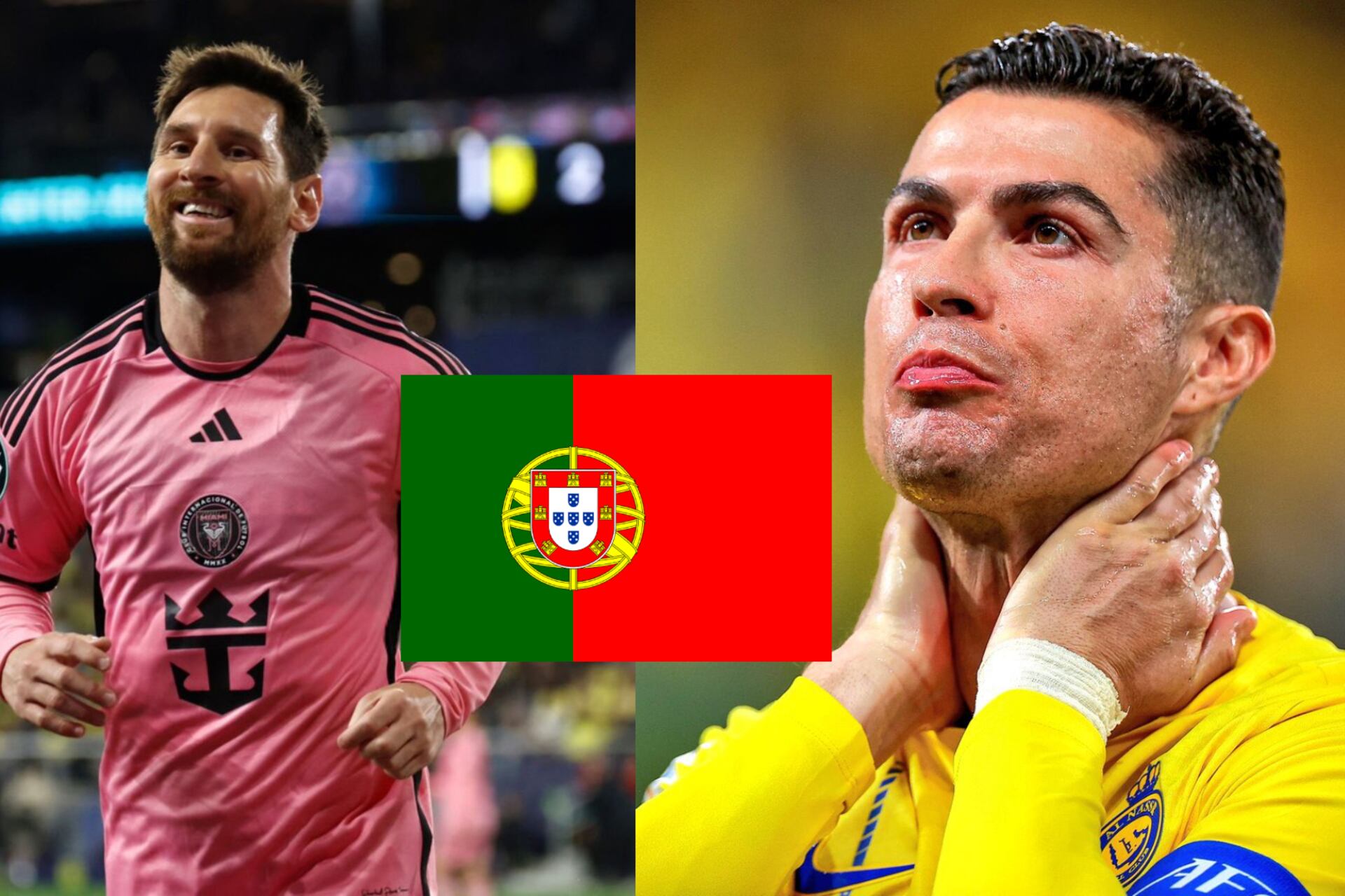 Portugal prefers Messi over Cristiano? The account who calls Messi the GOAT