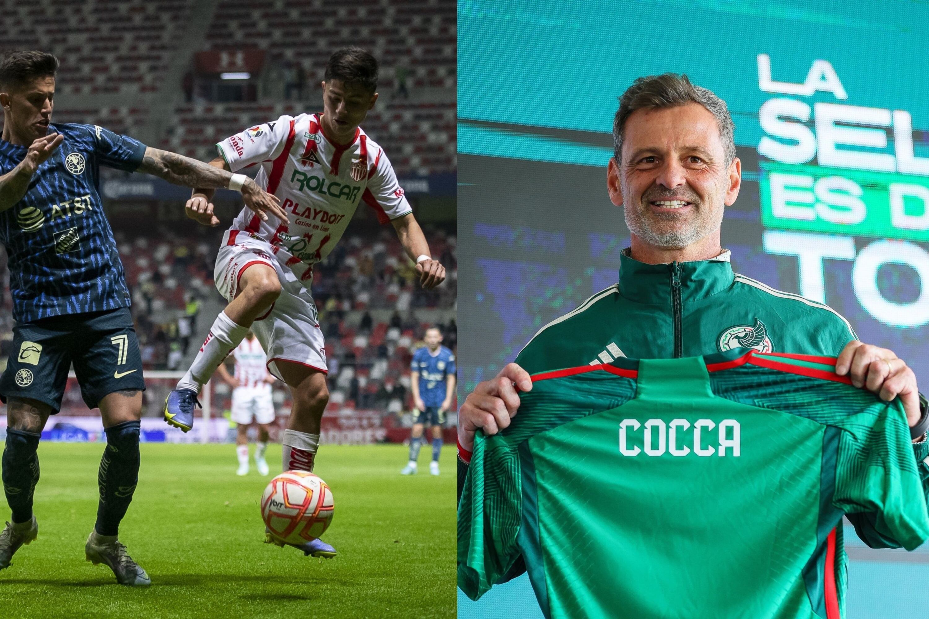 He just arrived at El Tri, Diego Cocca's unexpected action at Club America vs Necaxa
