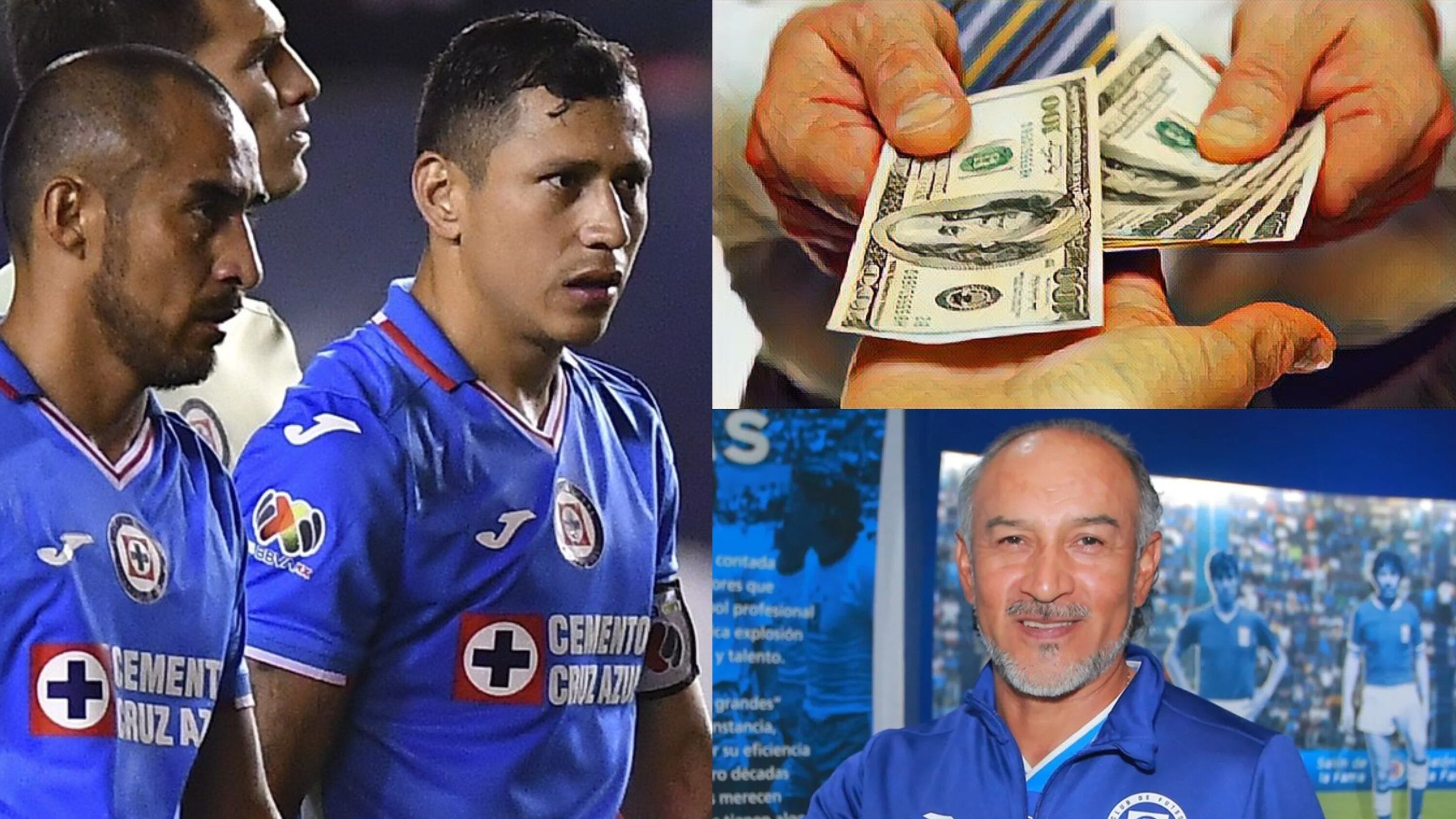 The money paid to El Potro Gutierrez to keep Baca and Cata at Cruz Azul