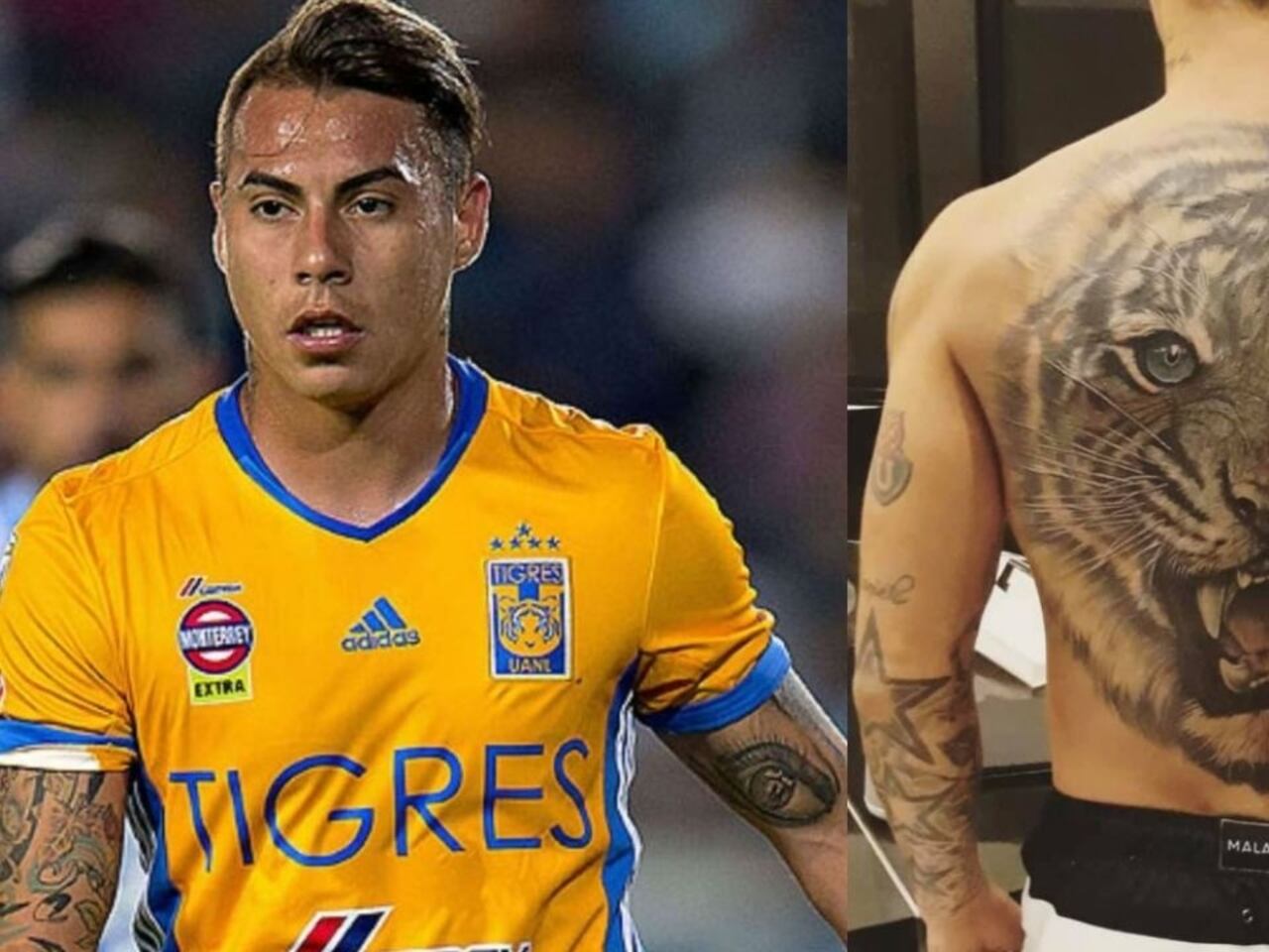 Eduardo Vargas revela lo que costó el tatuaje en su espalda