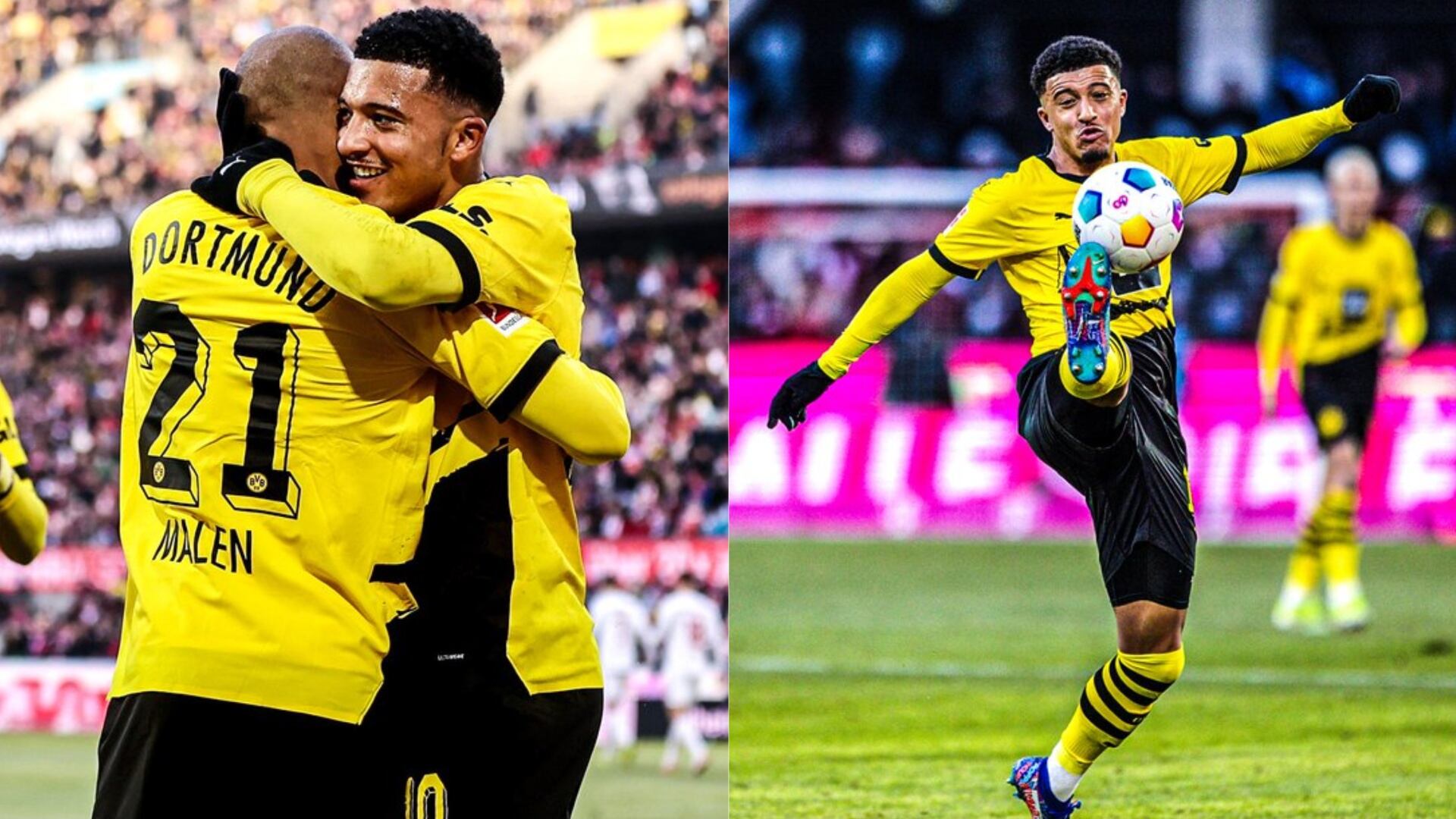 Jadon Sancho doesn't miss Manchester United as he shines again for BVB