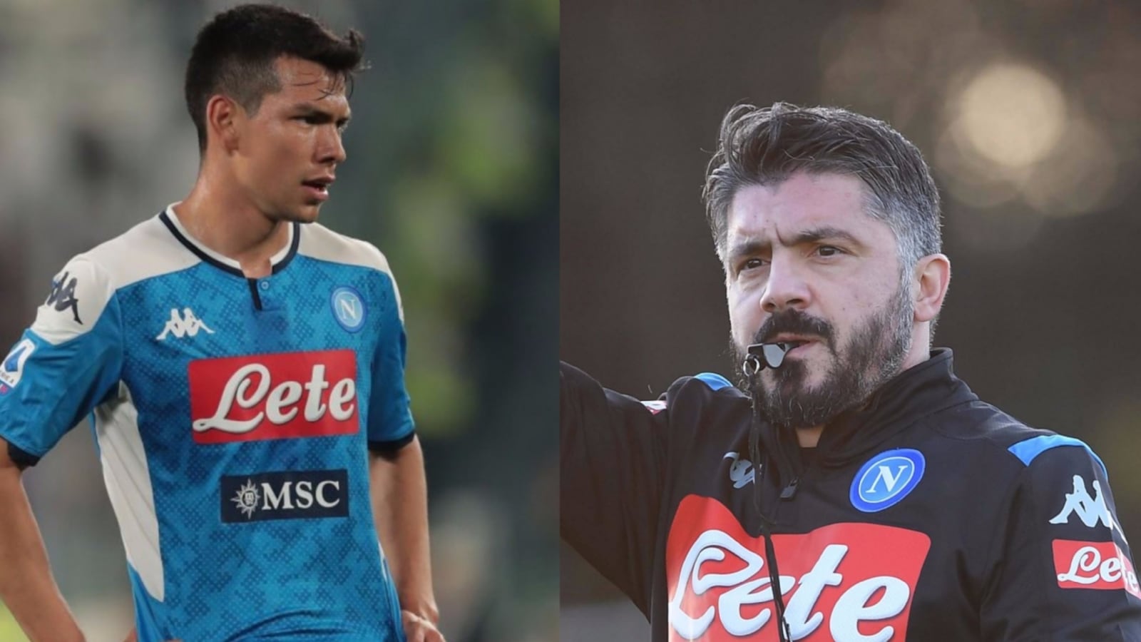 Serious critics rain over Gennaro Gattuso in Italy for what he did to Hirving Lozano and how he manages him