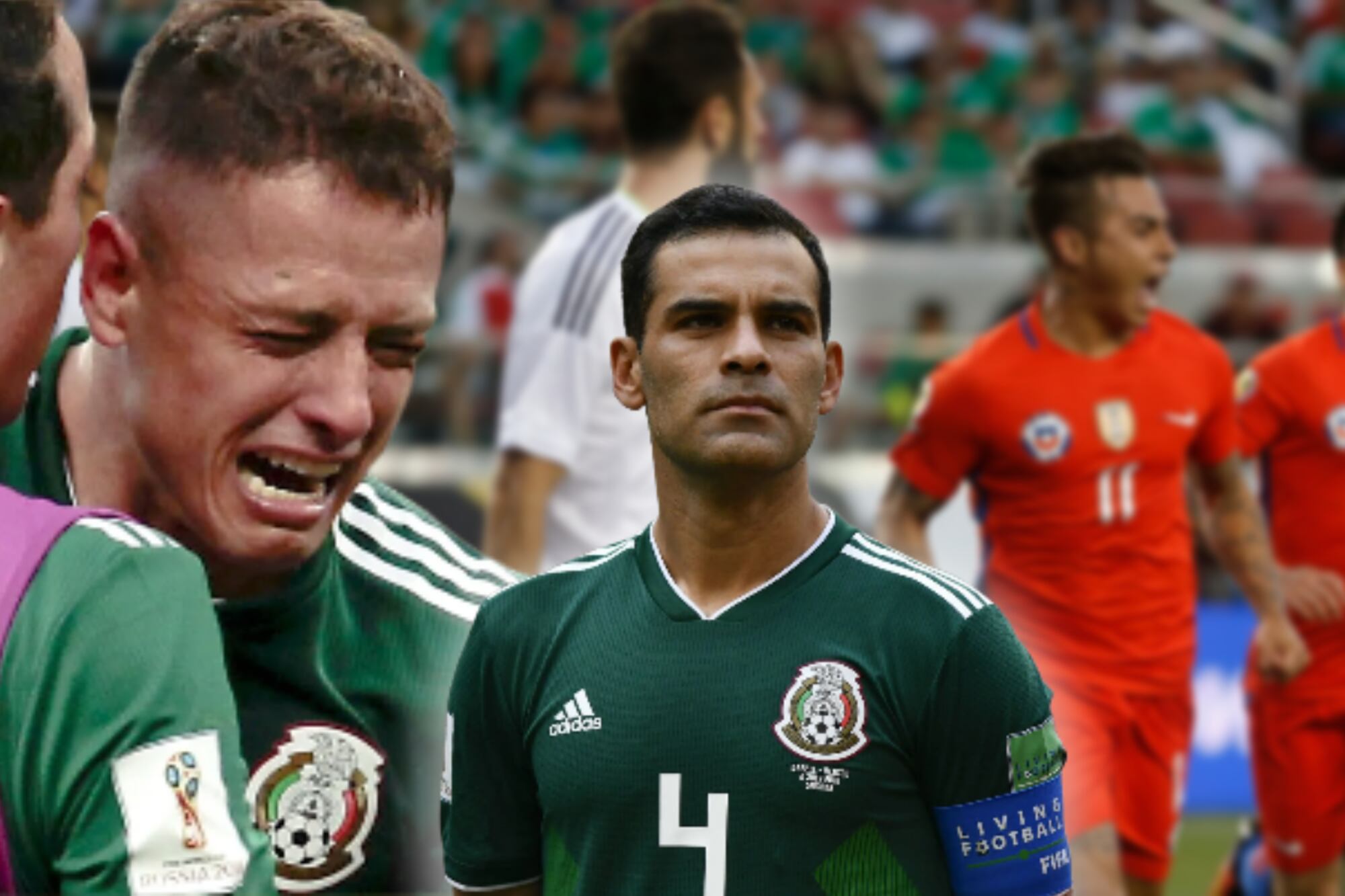 Mientras Chicharito les pidió a los chilenos que paren, Márquez y lo que hizo en el 7-0 en Copa América