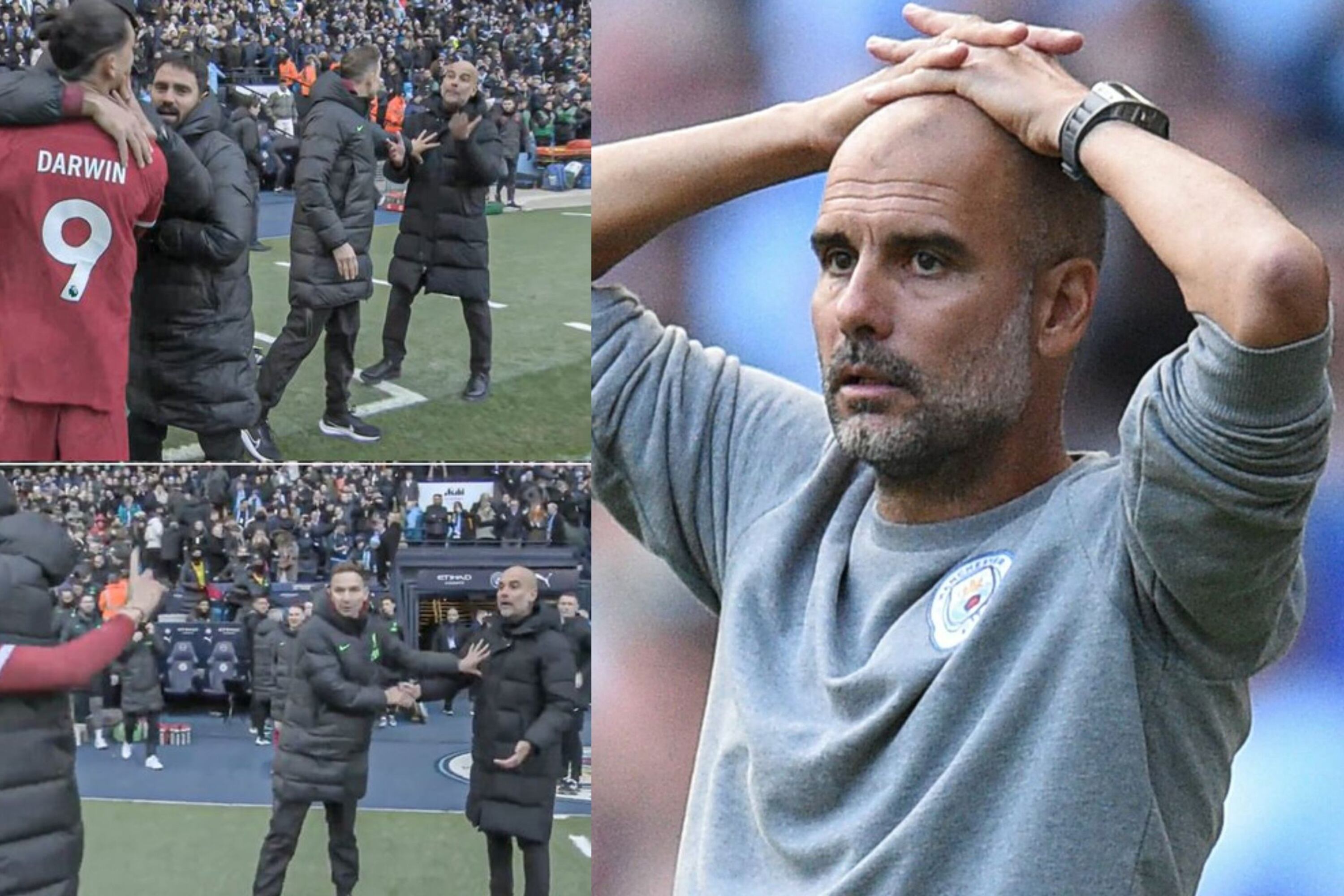 He quarreled with Darwin Nuñez, Pep Guardiola's words about the incident