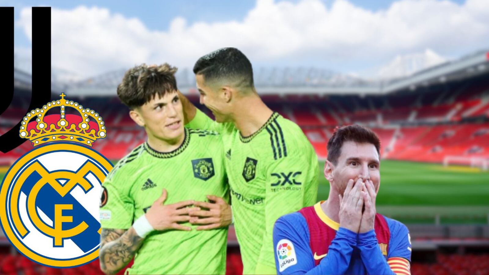 (VIDEO) Garnacho's wink to Cristiano's former team that everyone's talking about