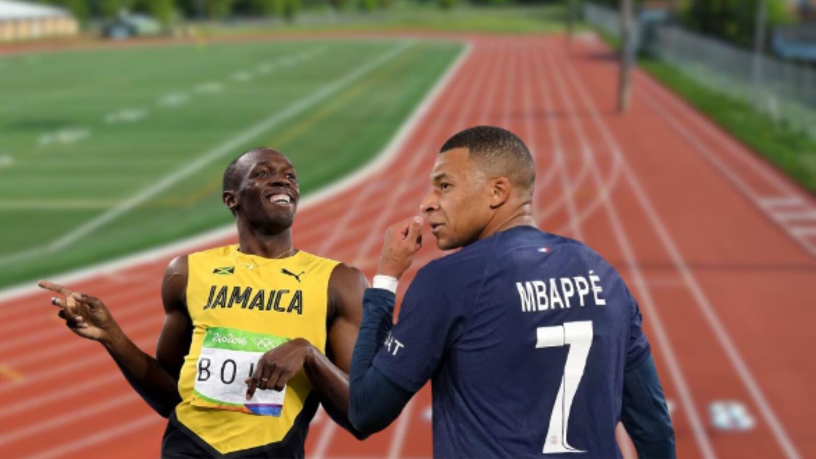 (VIDEO) Usain Bolt was asked if he could beat Mbappé on a 100m race and his answer shock everyone