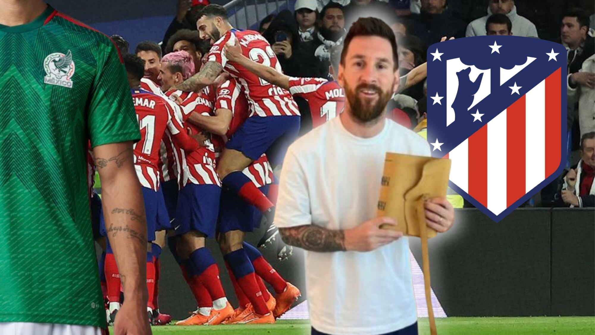El mexicano que pasó de recibir regalos de Messi a estar en la mira del Atlético de Madrid