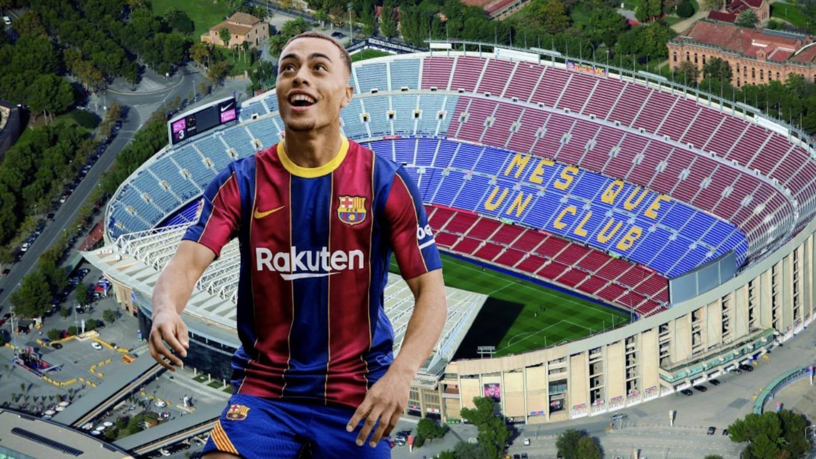 Goodbye FC Barcelona, the club that has just signed Sergiño Dest