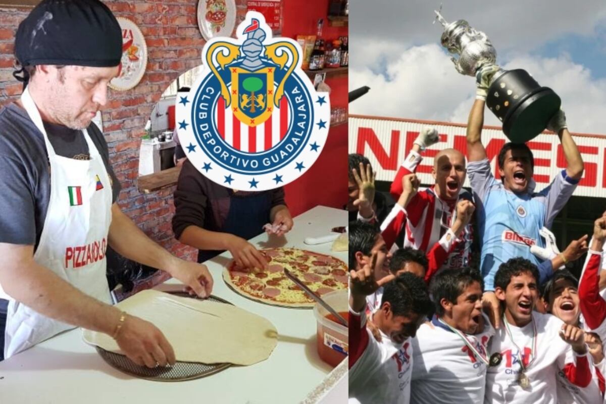 De ganar 1 MDD, ser goleador y campeón con Chivas, ahora se gana la vida haciendo pizzas