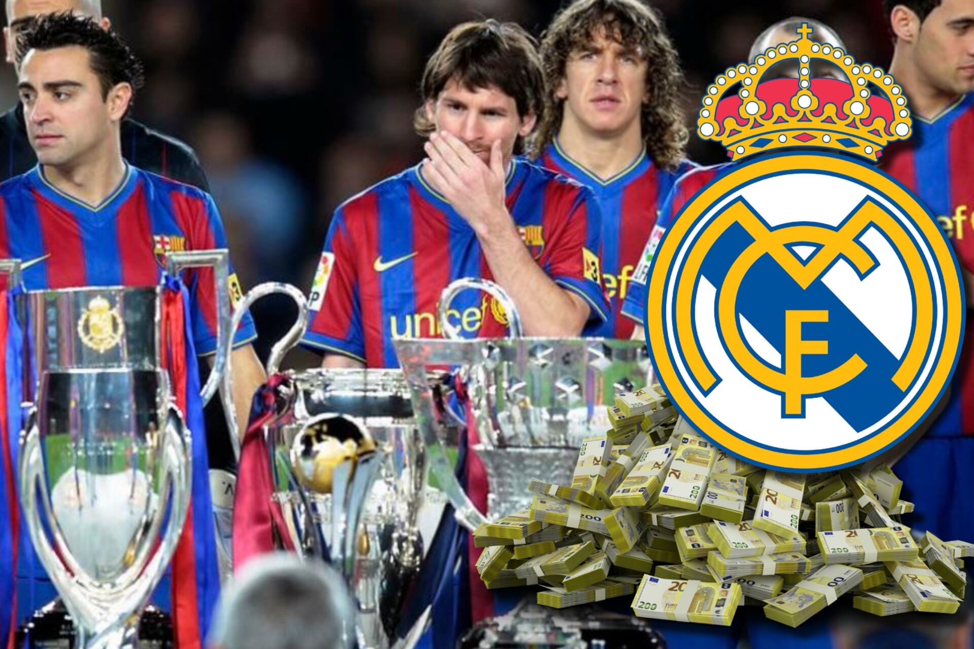 El jugoso premio a los jugadores del Madrid si ganan el triplete, como el Barça