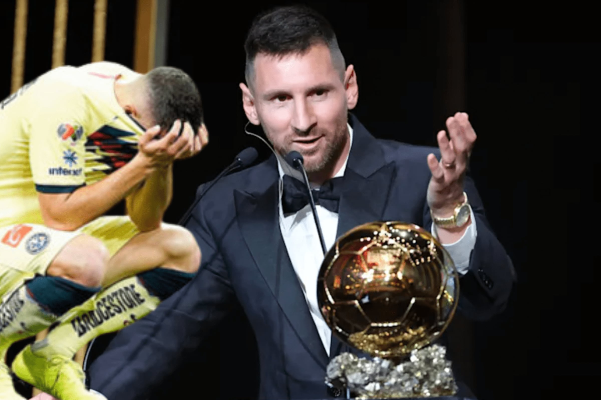 (VIDEO) Ignoró al América y Messi lo puso en su lugar en pleno Balón de Oro