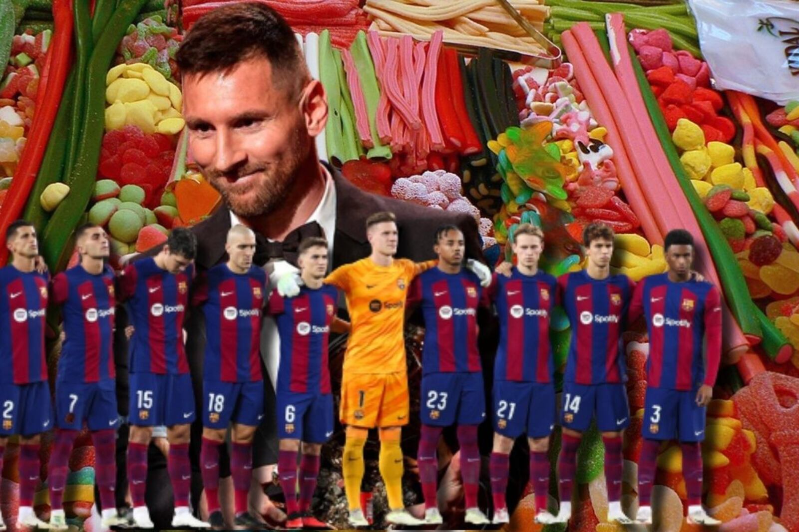 Mientras Messi compró casa, jugador del Barça gastó su 1er sueldo en golosinas