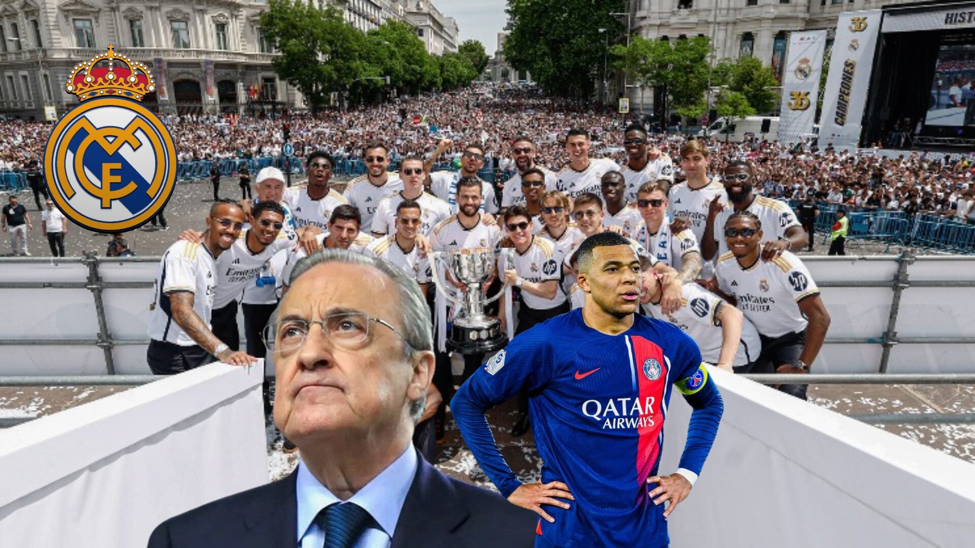 (VIDEO) They asked Florentino about Mbappé at Real Madrid's celebrations; this is how he answered, fans are excited 