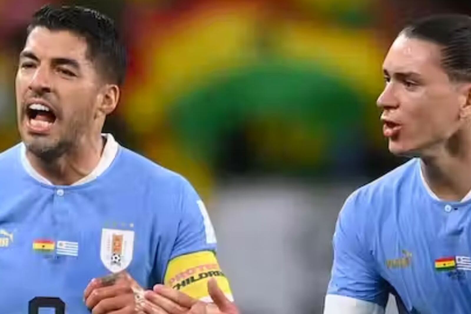 (VIDEO) Darwin Nunez is shining with Uruguay and this is how Luis Suarez show his respect