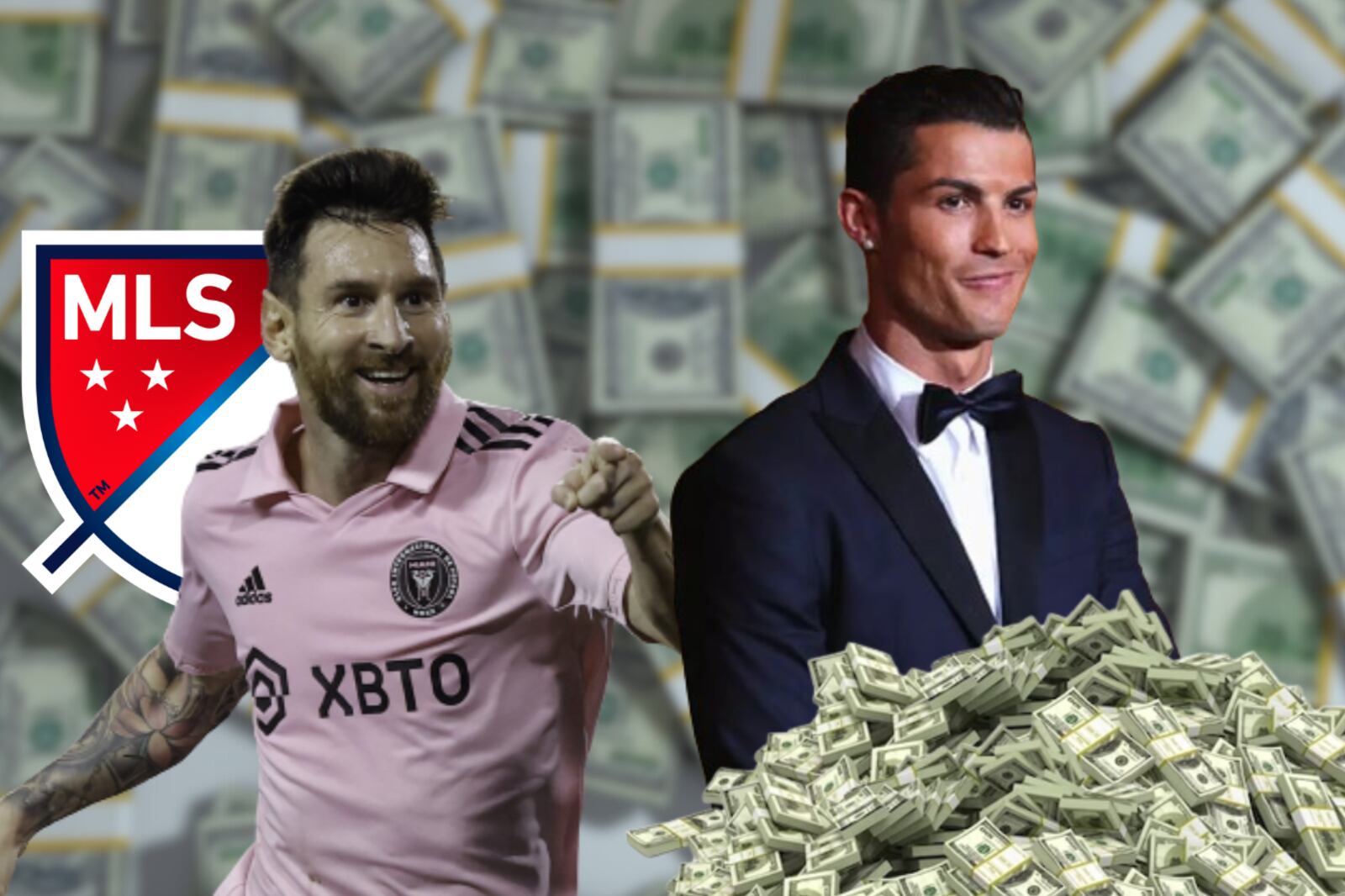 Messi es el mejor pago de la MLS, pero mira la nueva fortuna que tiene Cristiano
