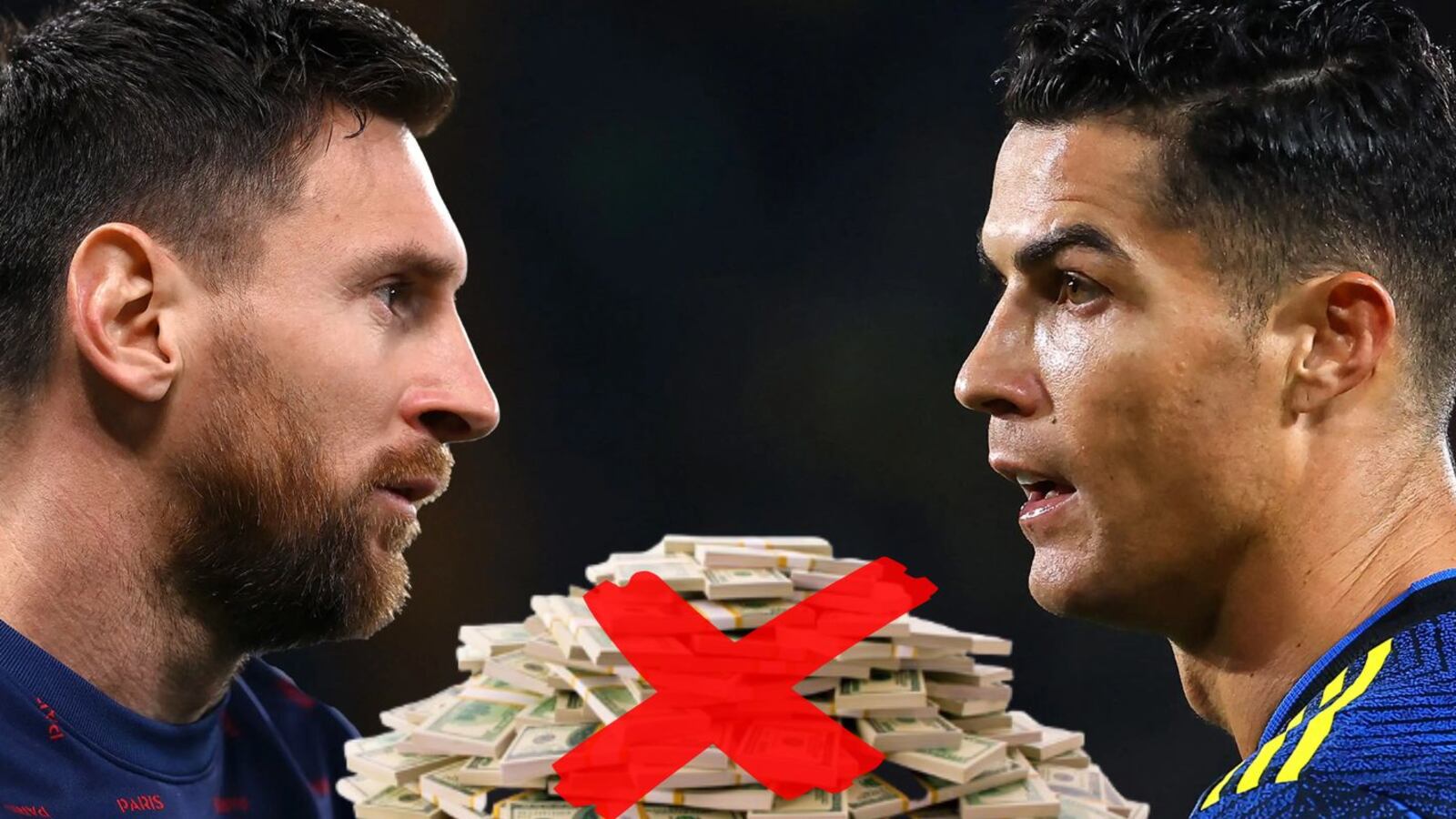 The millionaire difference between Cristiano and Messi and it's not the money