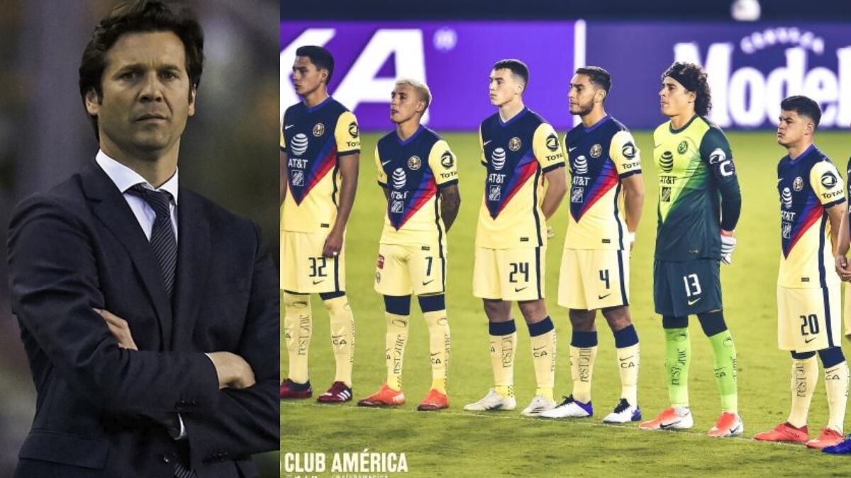 Santiago Solari dirigió su primer partido oficial con Club América y no quedó nada contento con este jugador