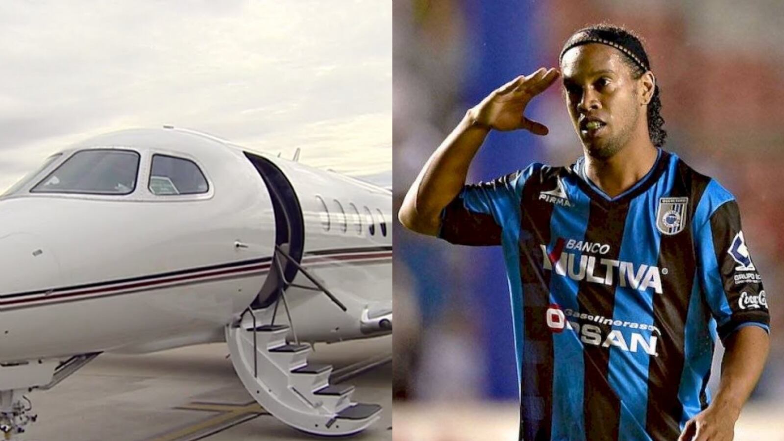 Lo que gastaba Ronaldinho en aviones para ir a Cancún de lunes a jueves