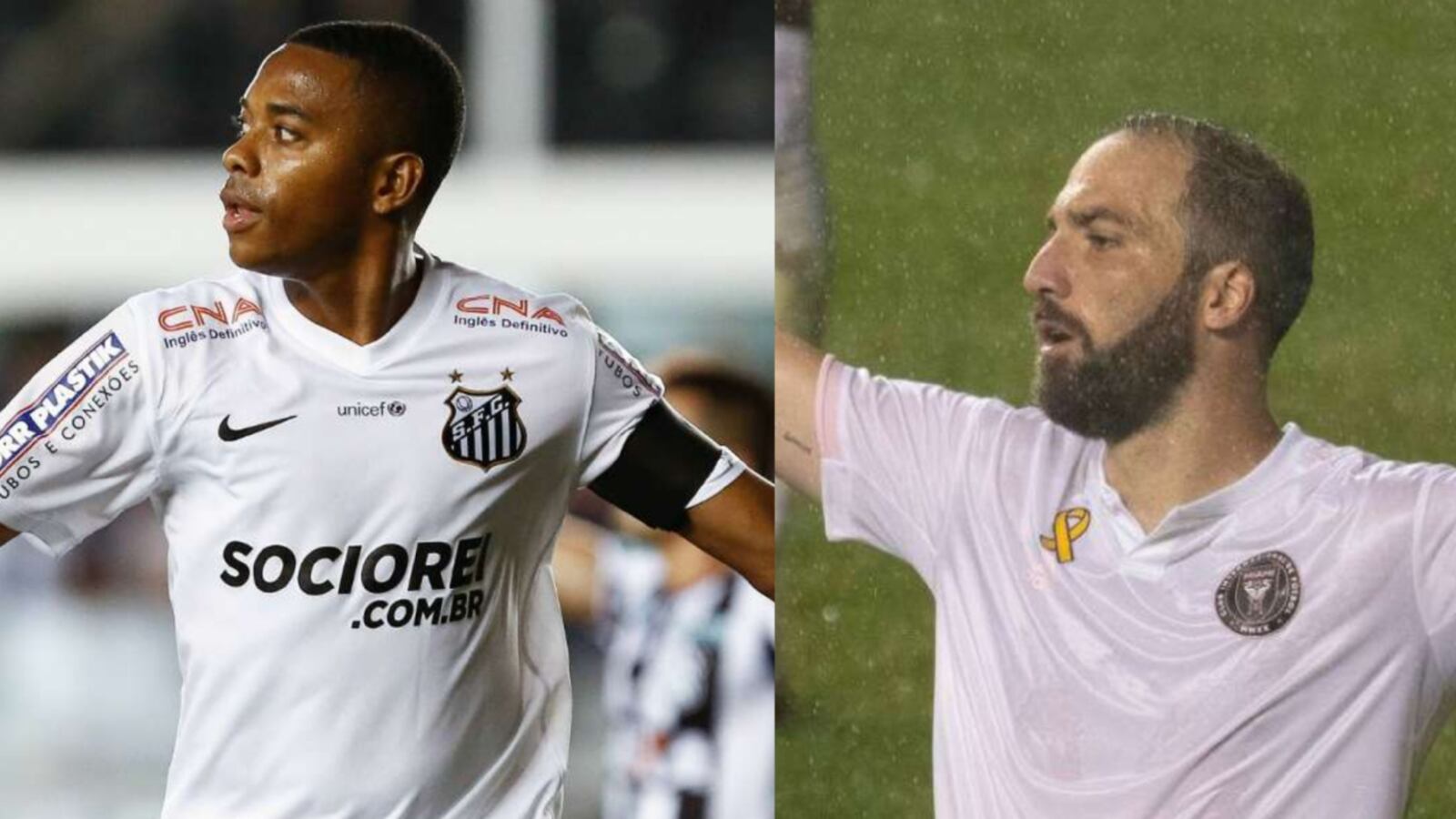 The return of Robinho to Santos makes Gonzalo Higuain look very bad
