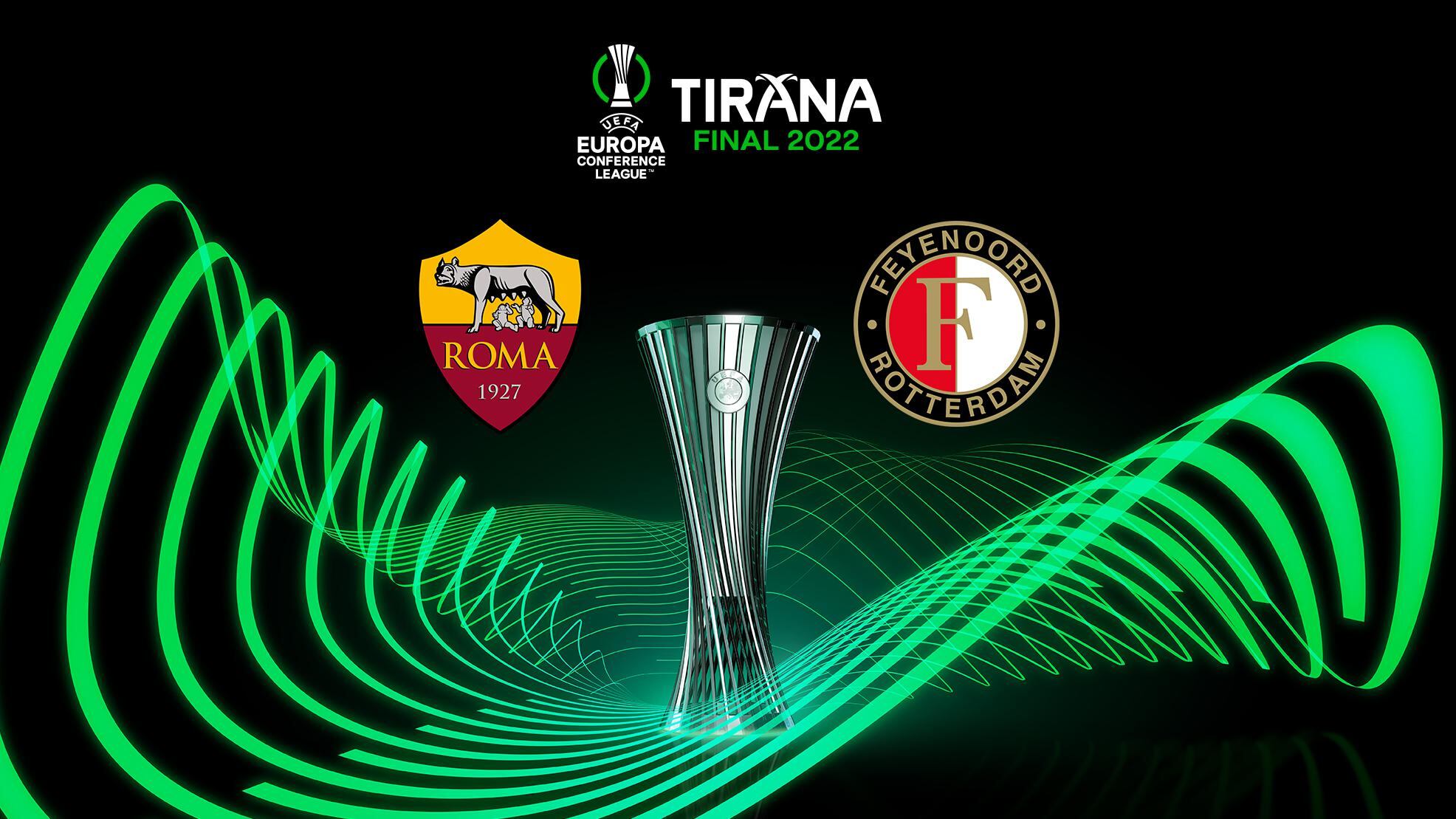 Roma vs Feyenoord: Horario y dónde ver en vivo por TV hoy la final de Conference League