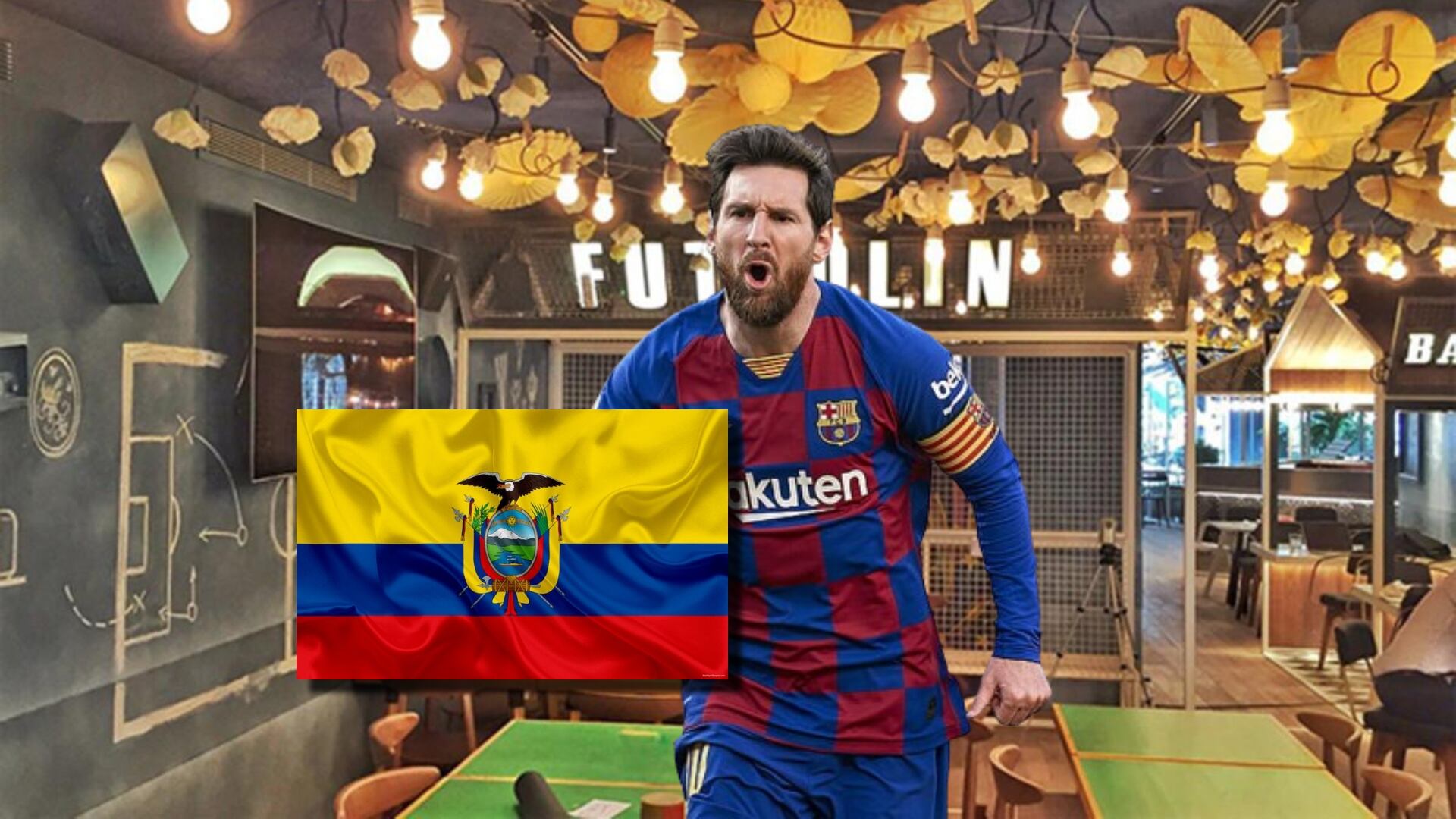 Mientras Messi tiene un restaurante de lujo, el ecuatoriano que vende mollejas