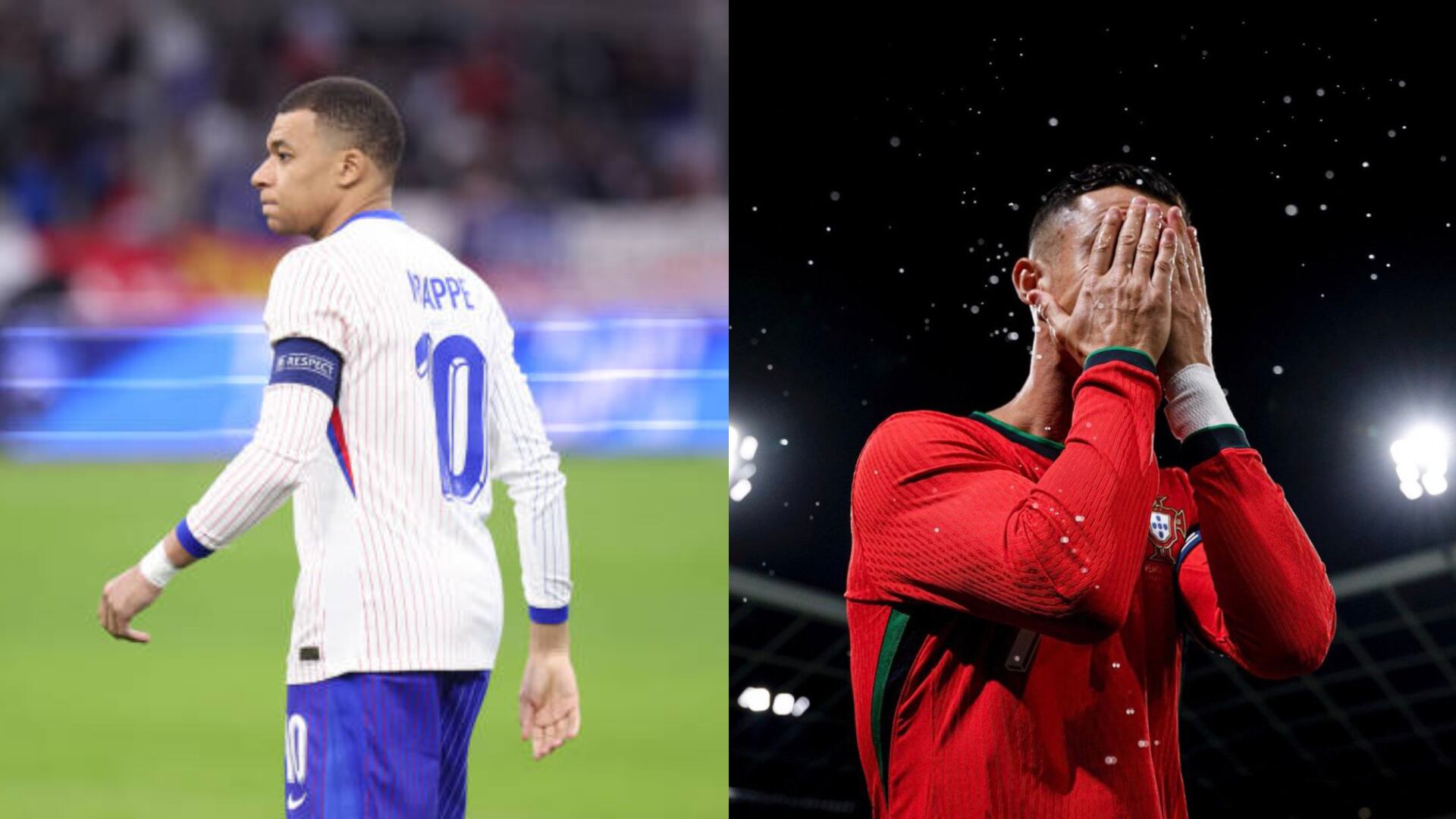 While Mbappé was whistled at home, Cristiano Ronaldo loses with Portugal