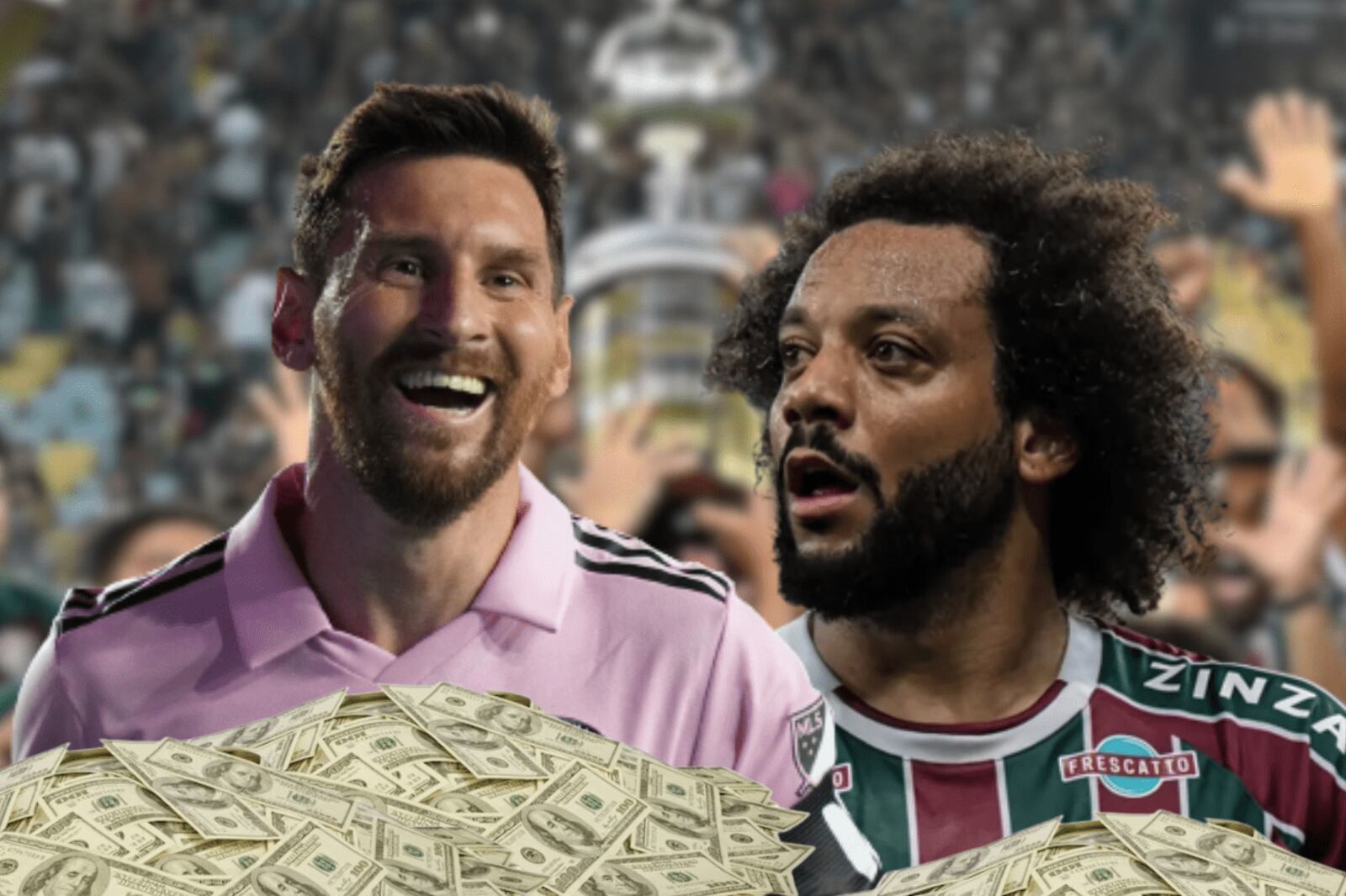 Lionel Messi gana 40 millones, lo que recibió el Fluminense con la Libertadores