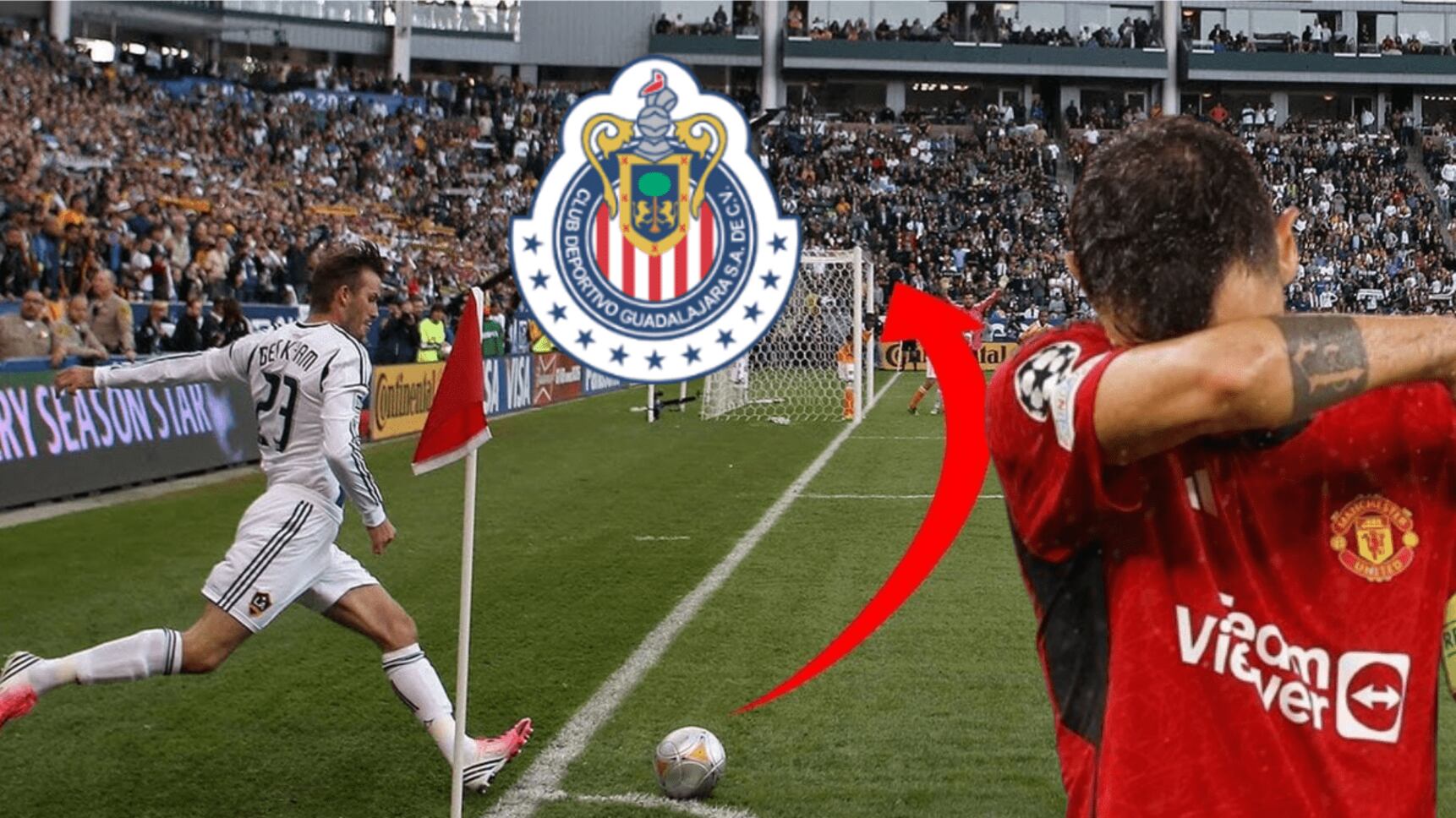 Le hizo gol olímpico al Manchester United, Chivas lo firmó de manera oficial