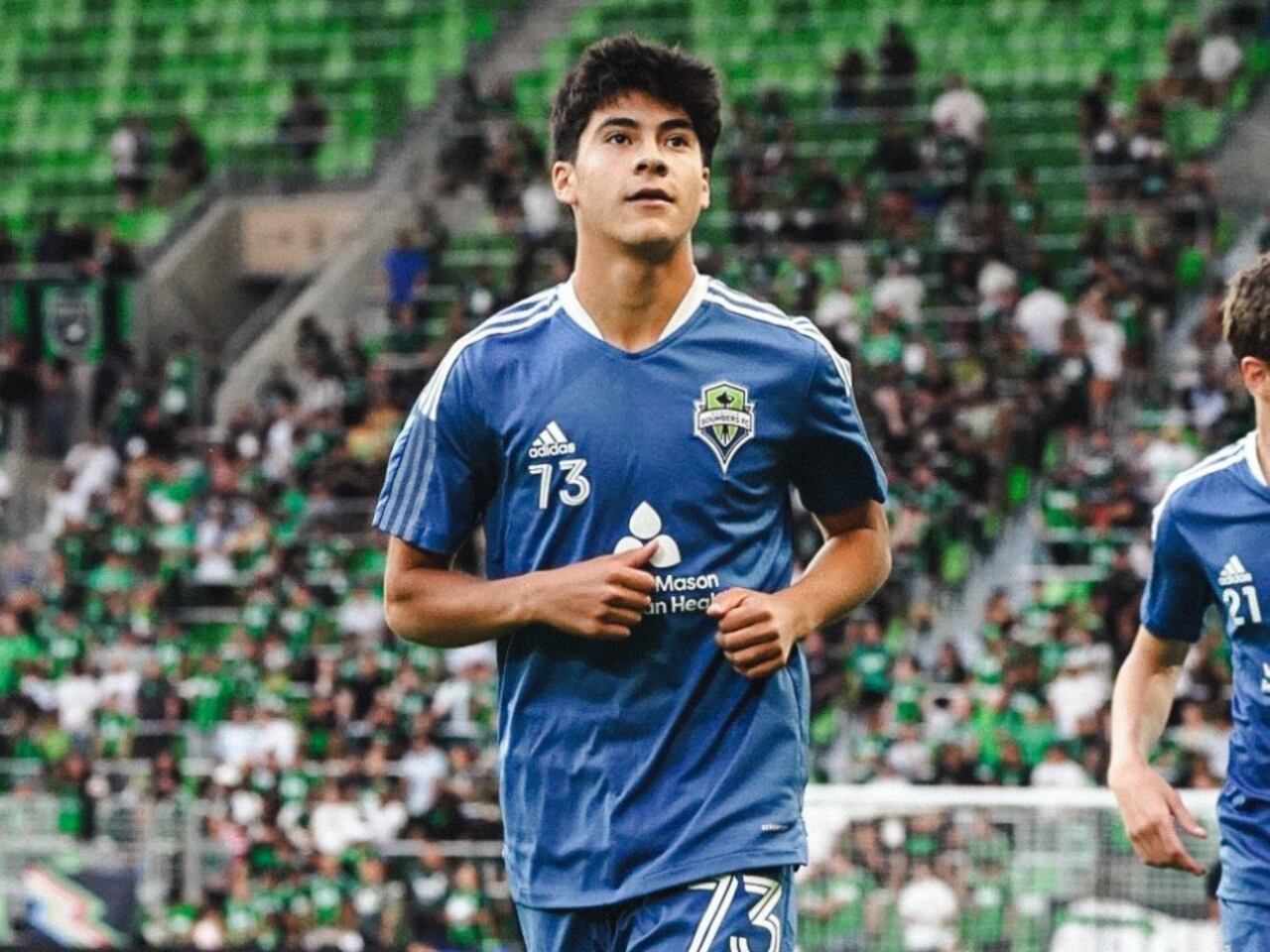 Who is Obed Vargas, the midfielder who made his debut in the Motagua vs Seattle Sounders FC CONCACAF Champions League?