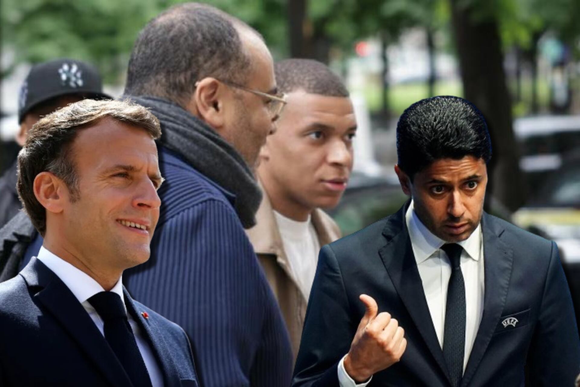 Mbappé hizo una cena de despedida e invitó a Macron, mira si llamó a Al-Khleaifi