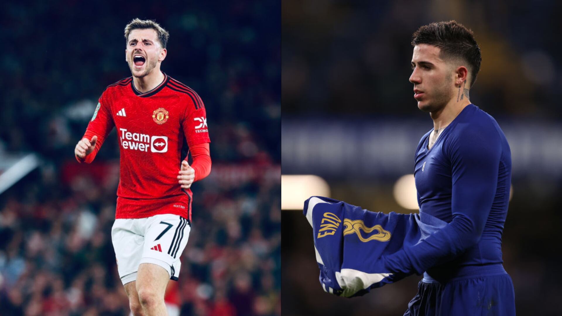 (VIDEO) Shocking! The insult Chelsea's Enzo Fernandez told Man United's Mount 