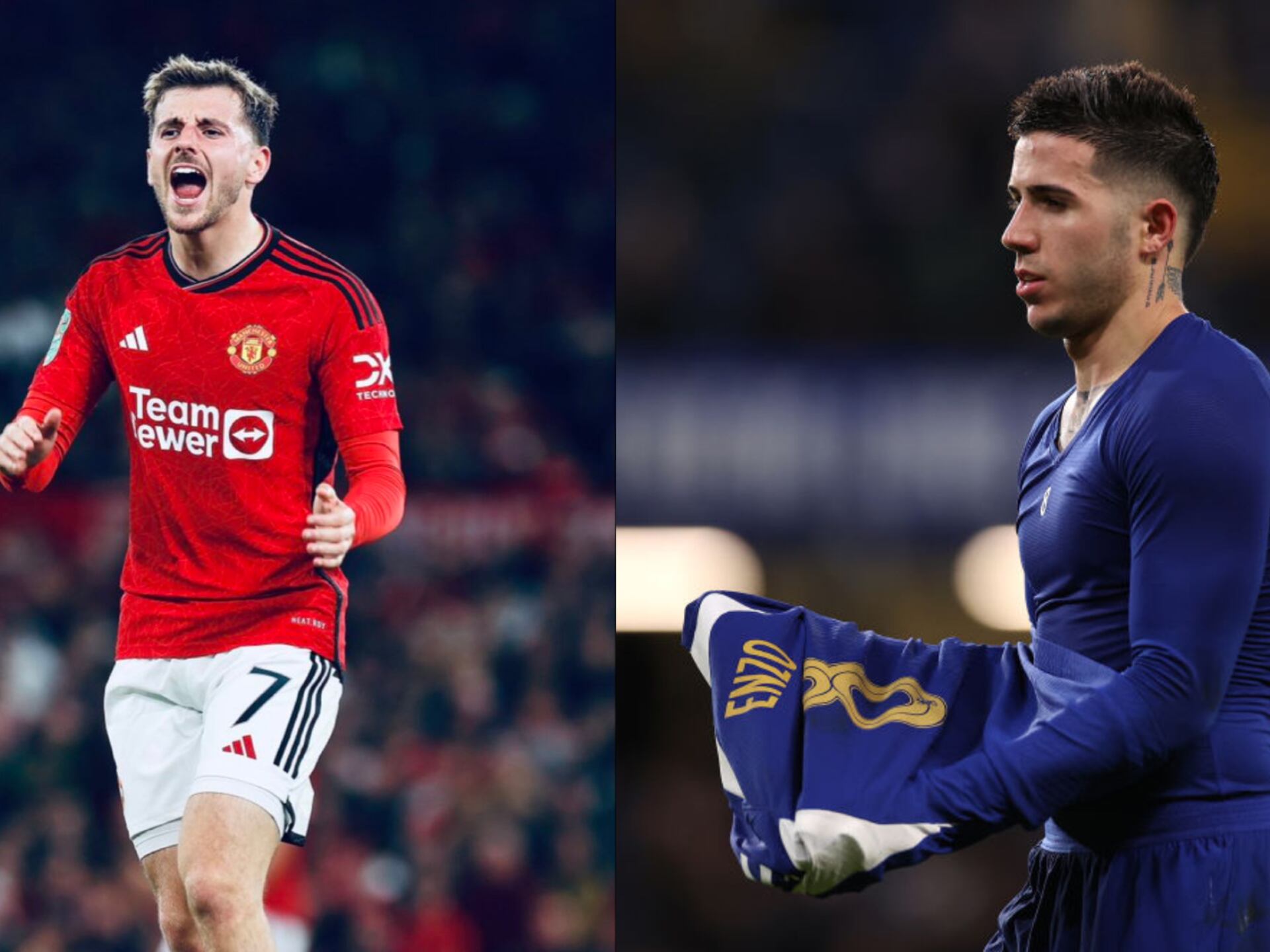 (VIDEO) Shocking! The insult Chelsea's Enzo Fernandez told Man United's Mount 
