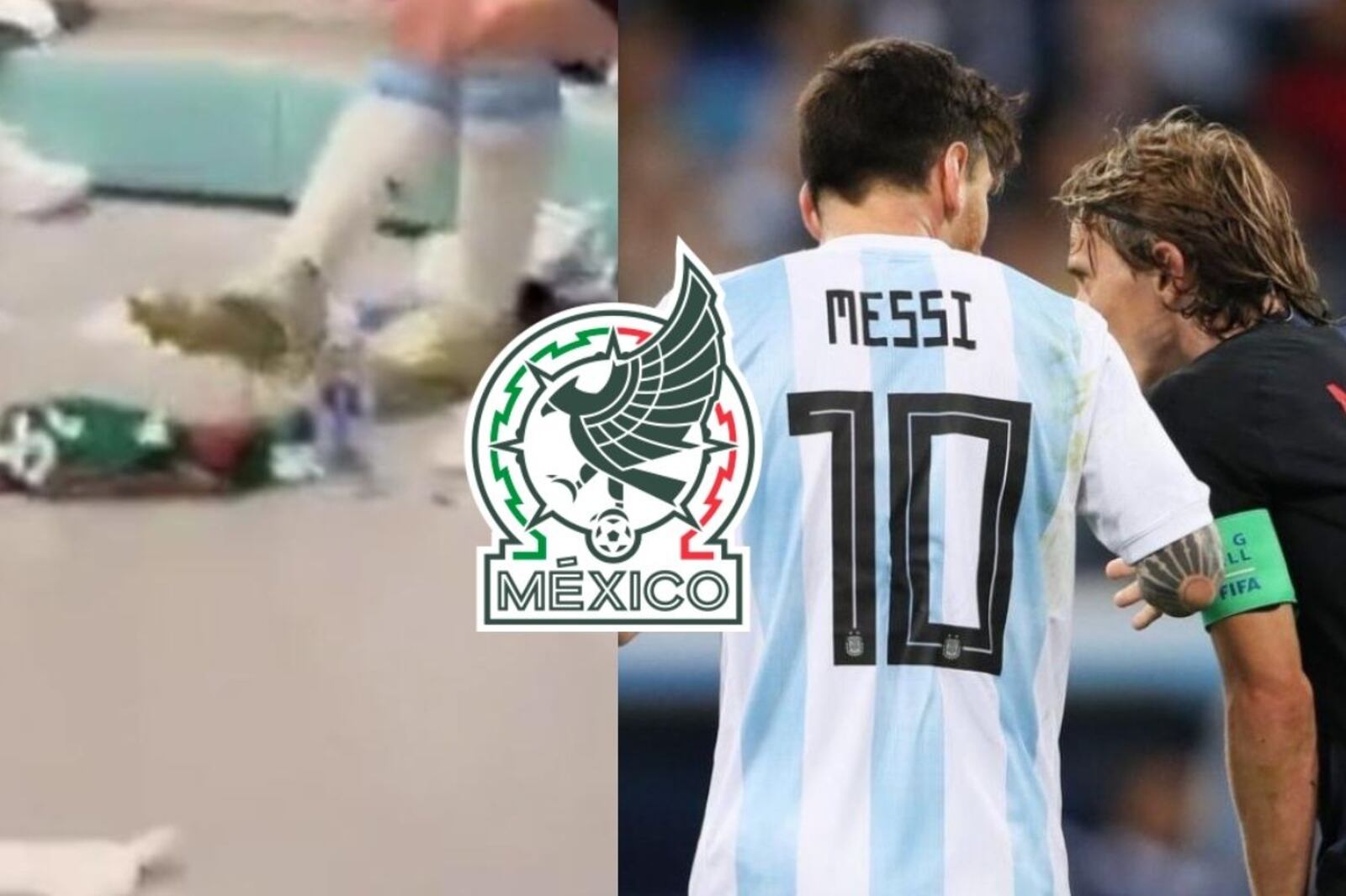 While Messi stepped on the shirt of El Tri, what Enzo Fernandez did with the shirt of Croatia