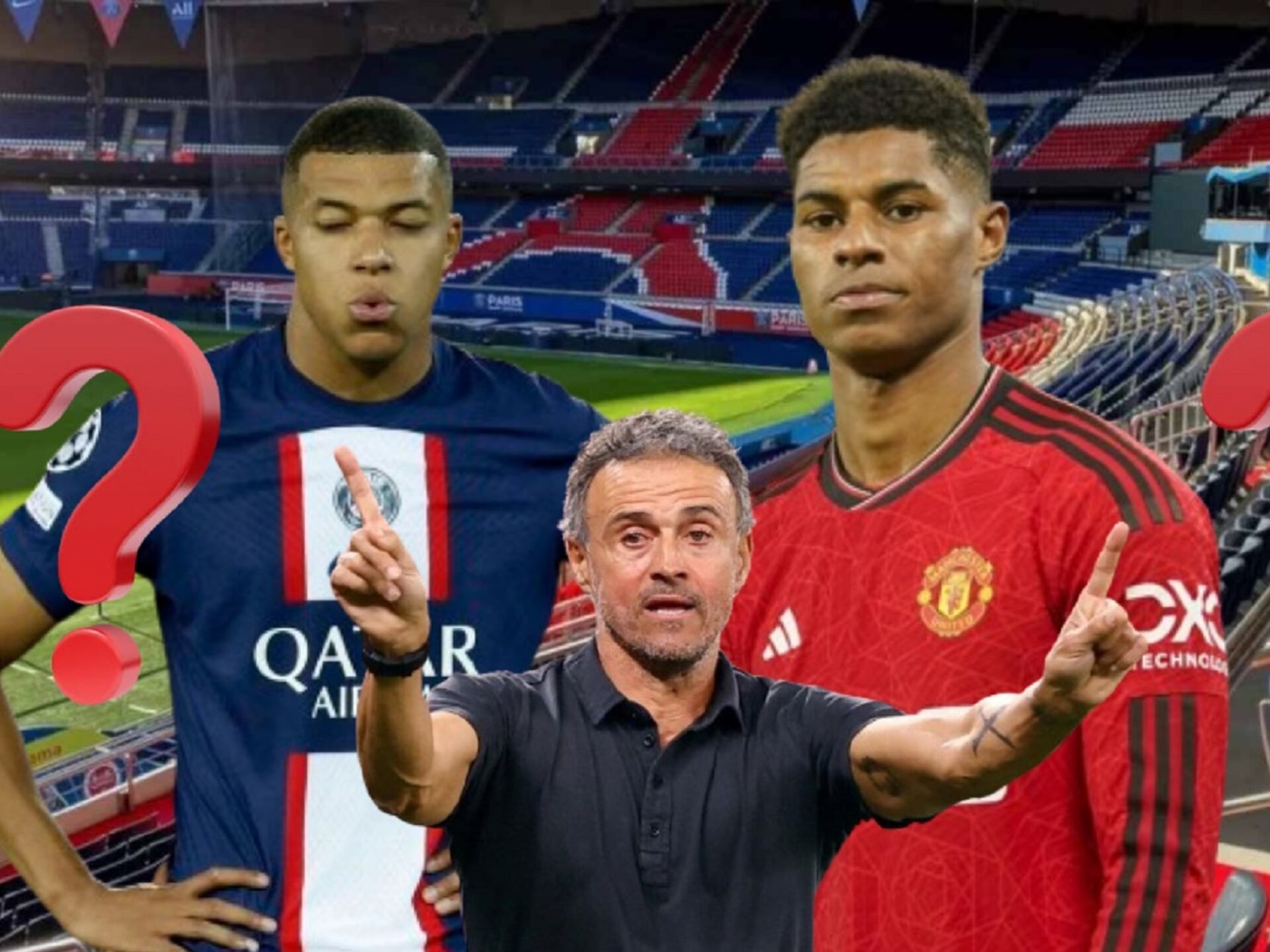 In addition to Rashford, the two players targeted by PSG to replace Mbappé